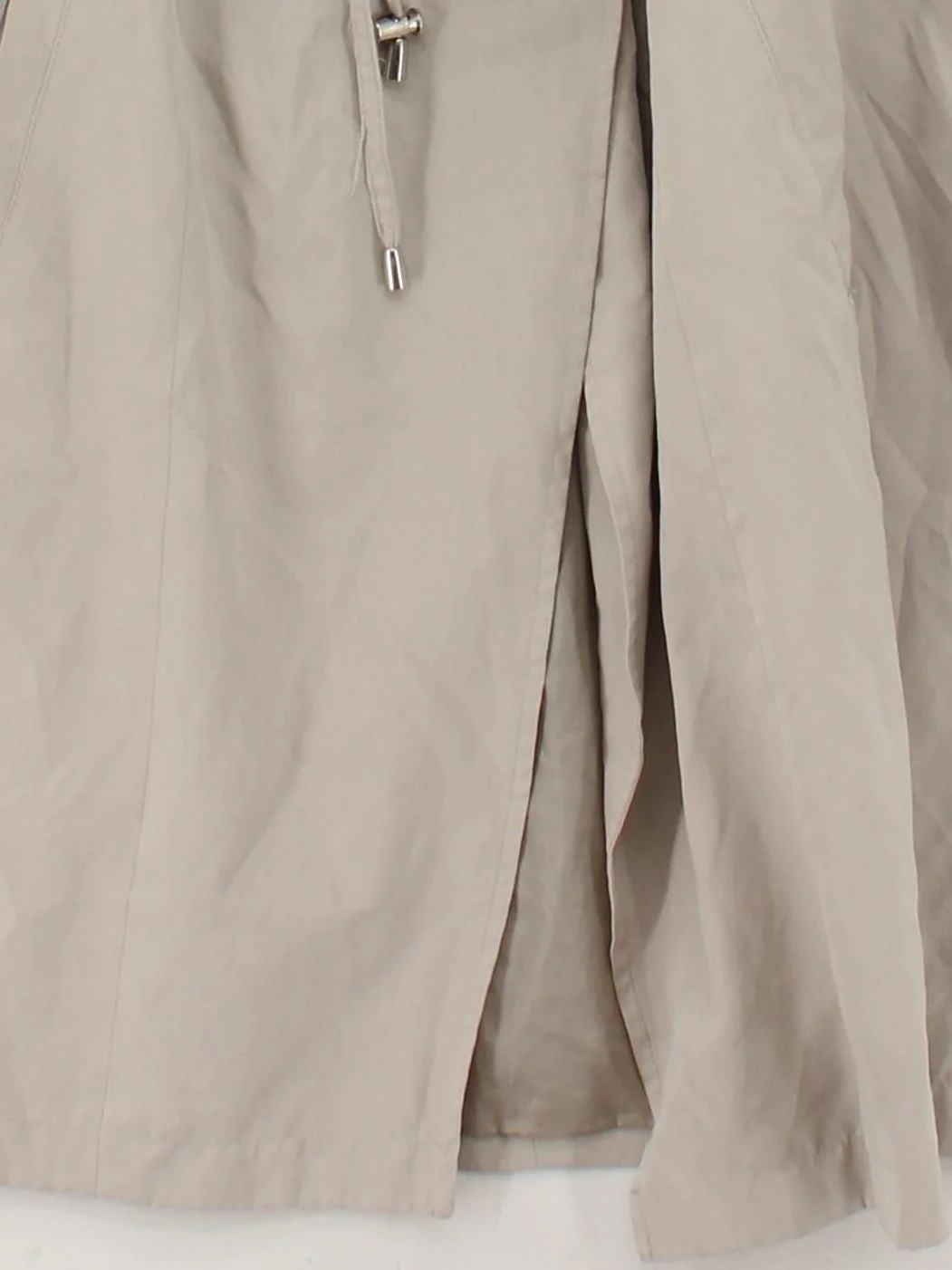 French Connection Women's Coat S Cream Polyester with Nylon Trench Coat - Image 4