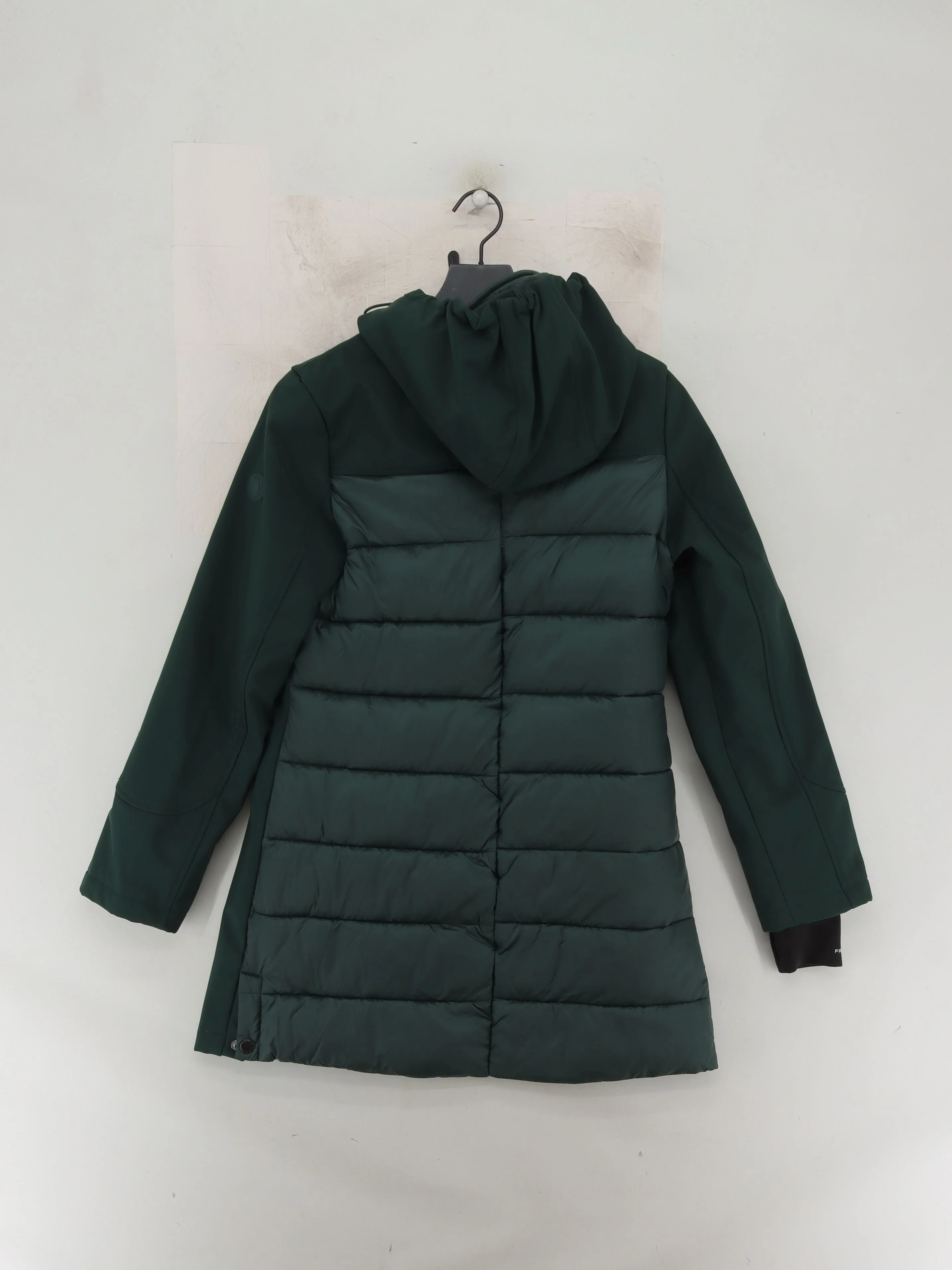 French Connection Women's Coat S Green Polyester - Image 2