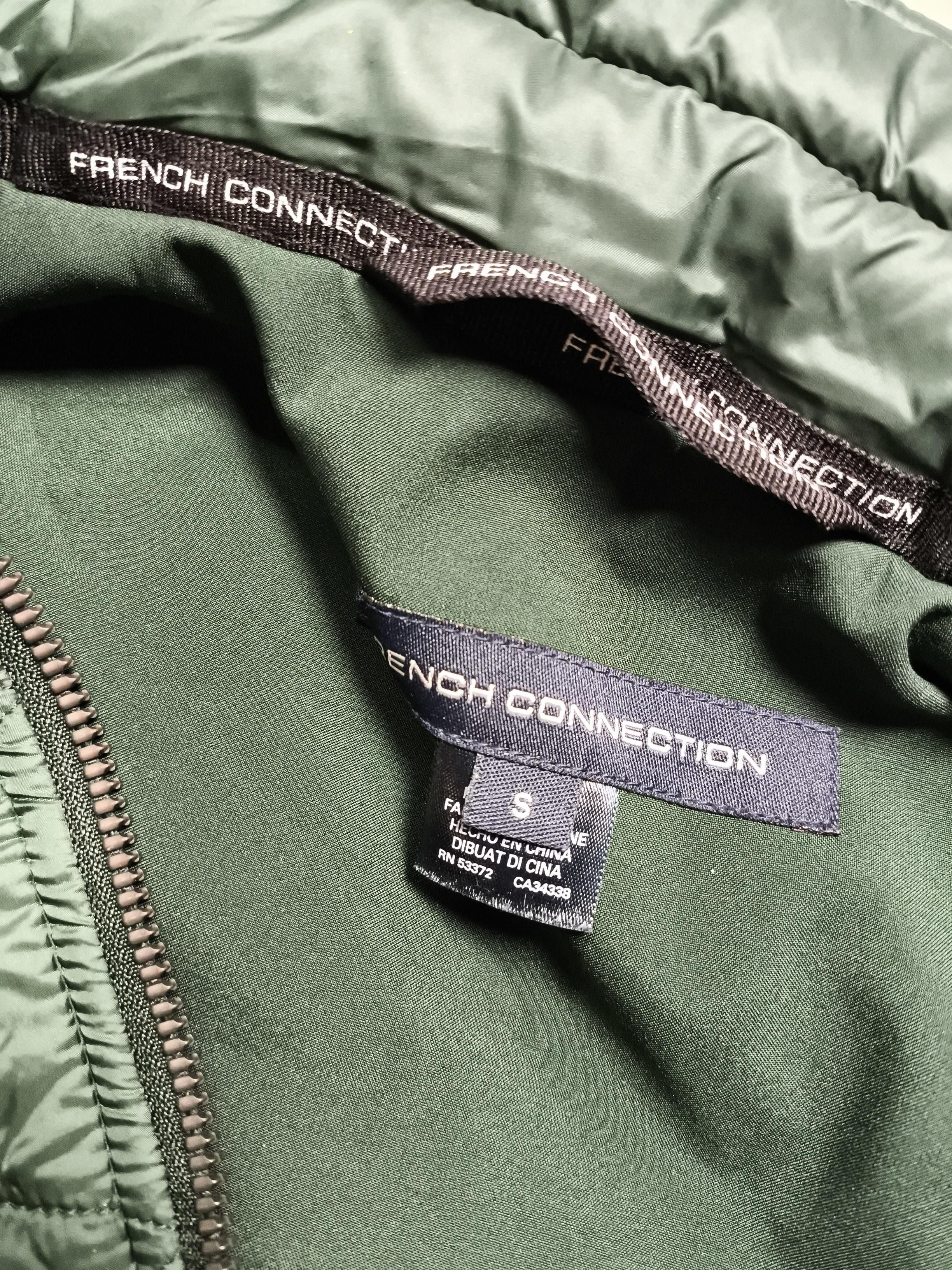French Connection Women's Coat S Green Polyester - Image 5
