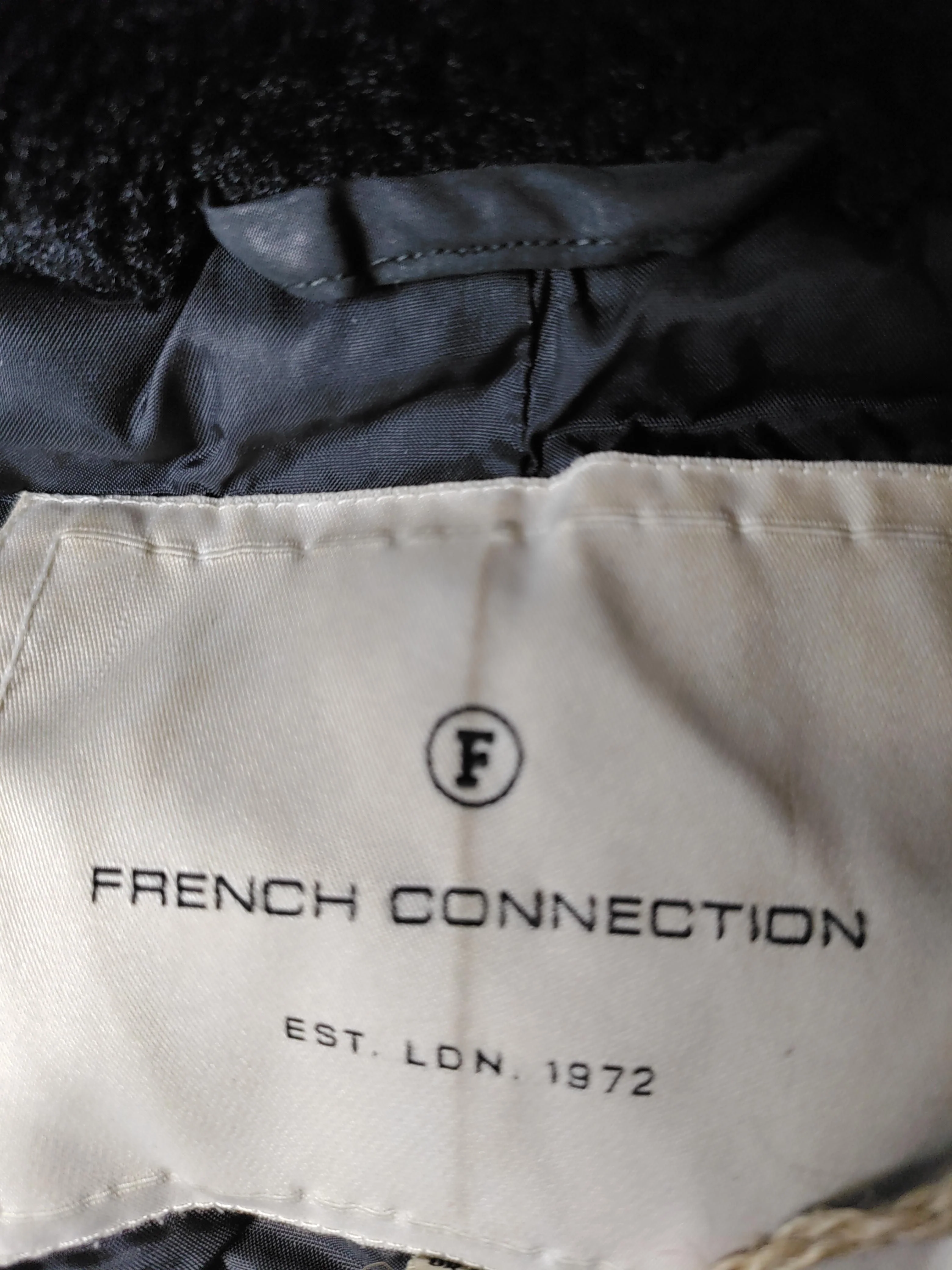 French Connection Women's Coat UK 12 Black 100% Polyester Puffer Jacket - Image 5