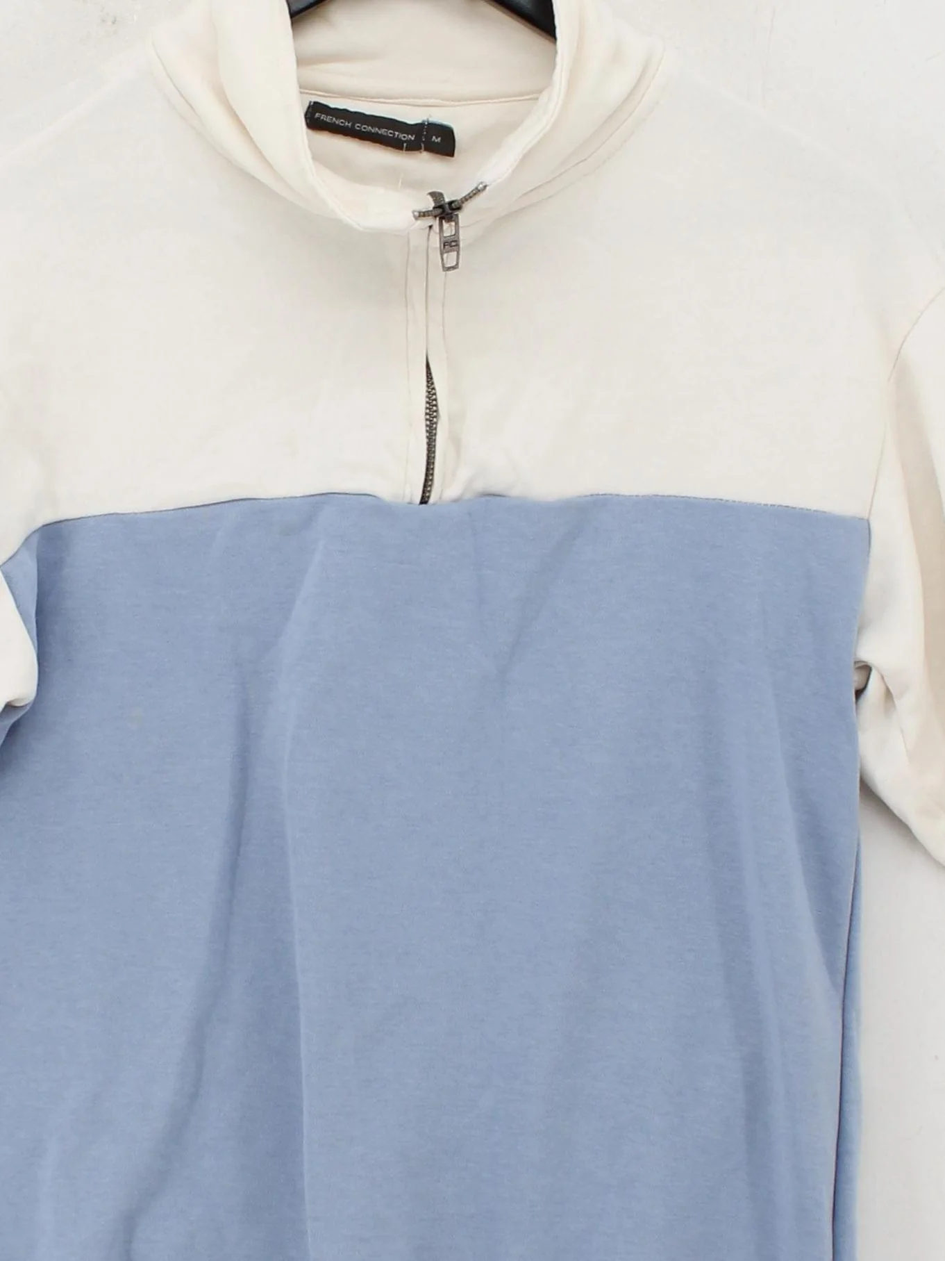 French Connection Women's Hoodie M Multi Cotton with Polyester Pullover - Image 3