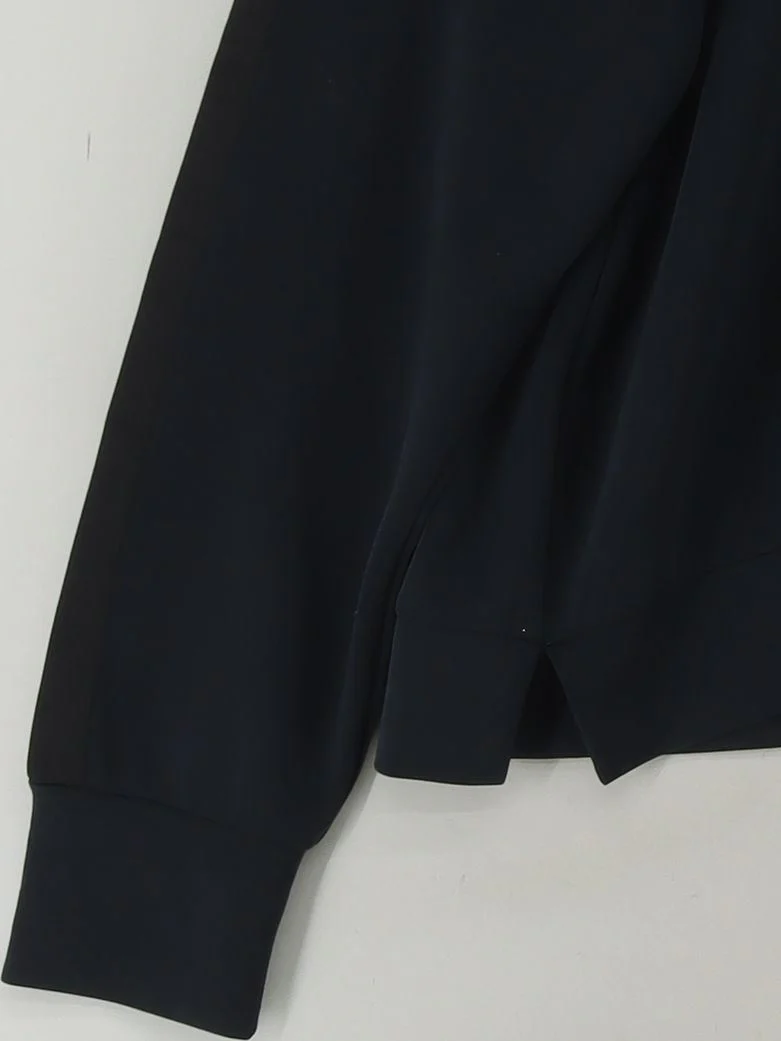 French Connection Women's Hoodie XL Black Polyester - Image 4