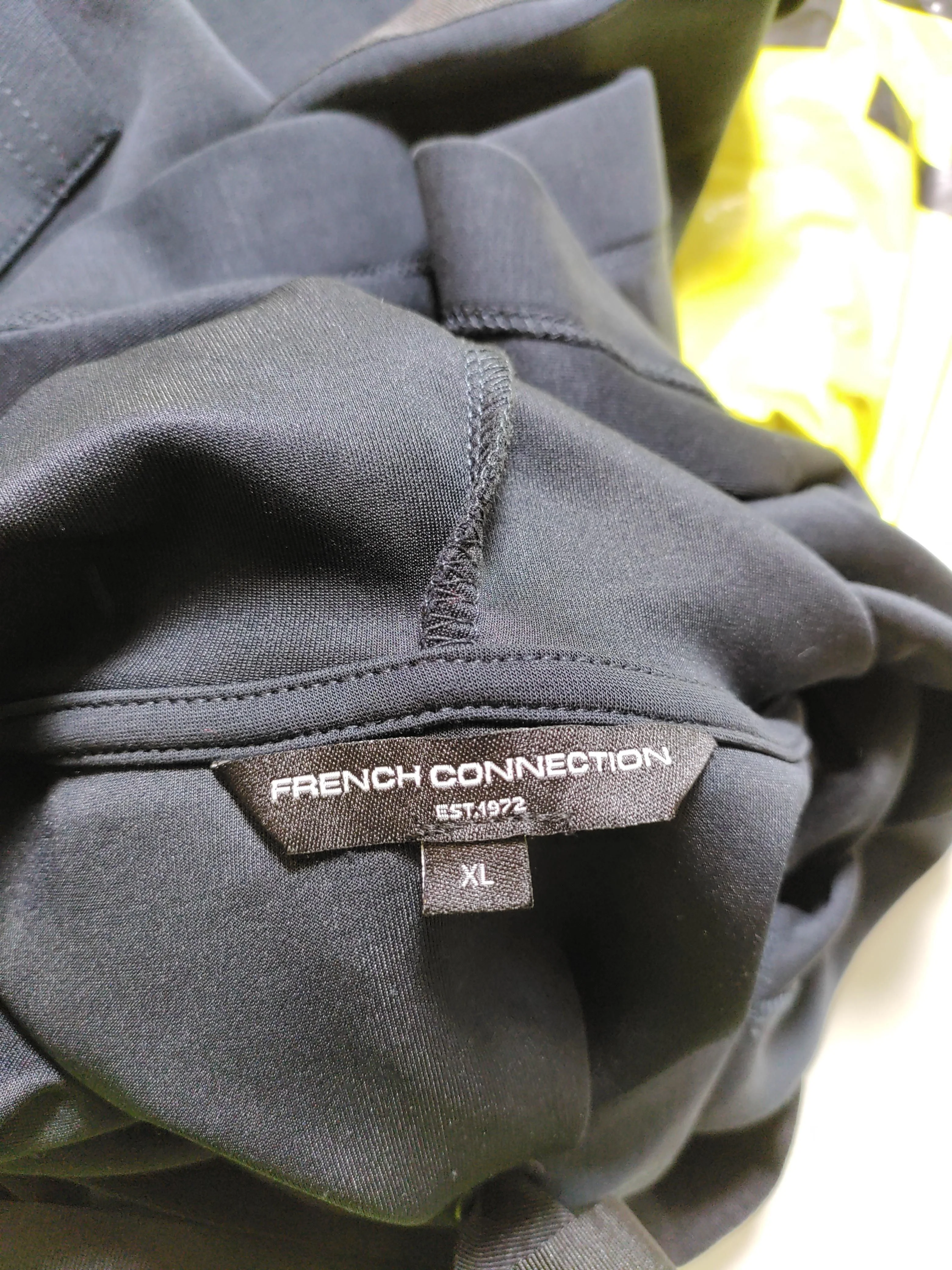 French Connection Women's Hoodie XL Black Polyester - Image 6