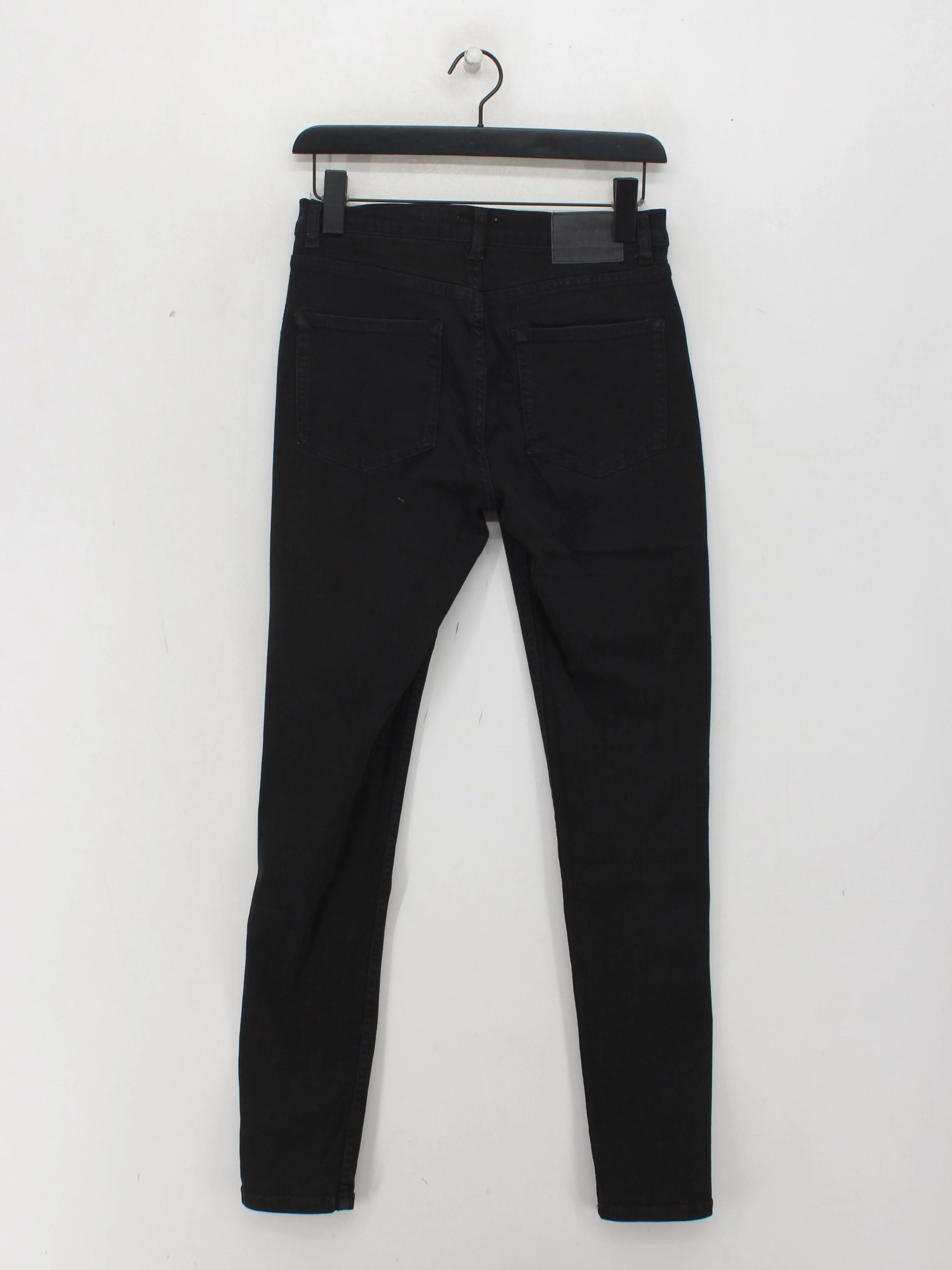 French Connection Women's Jeans S Black Cotton with Elastane Skinny - Image 2