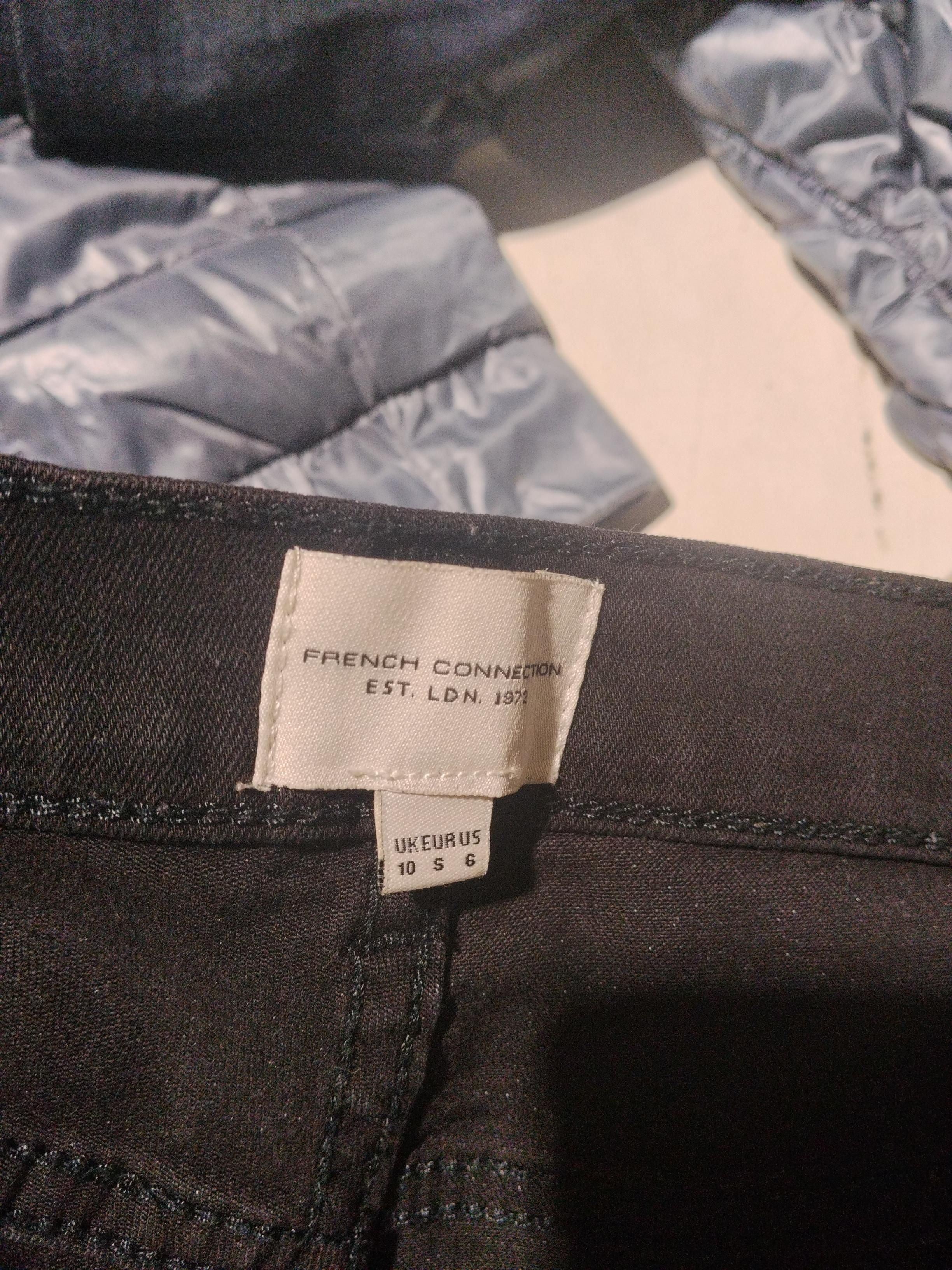 French Connection Women's Jeans S Black Cotton with Elastane Skinny - Image 6