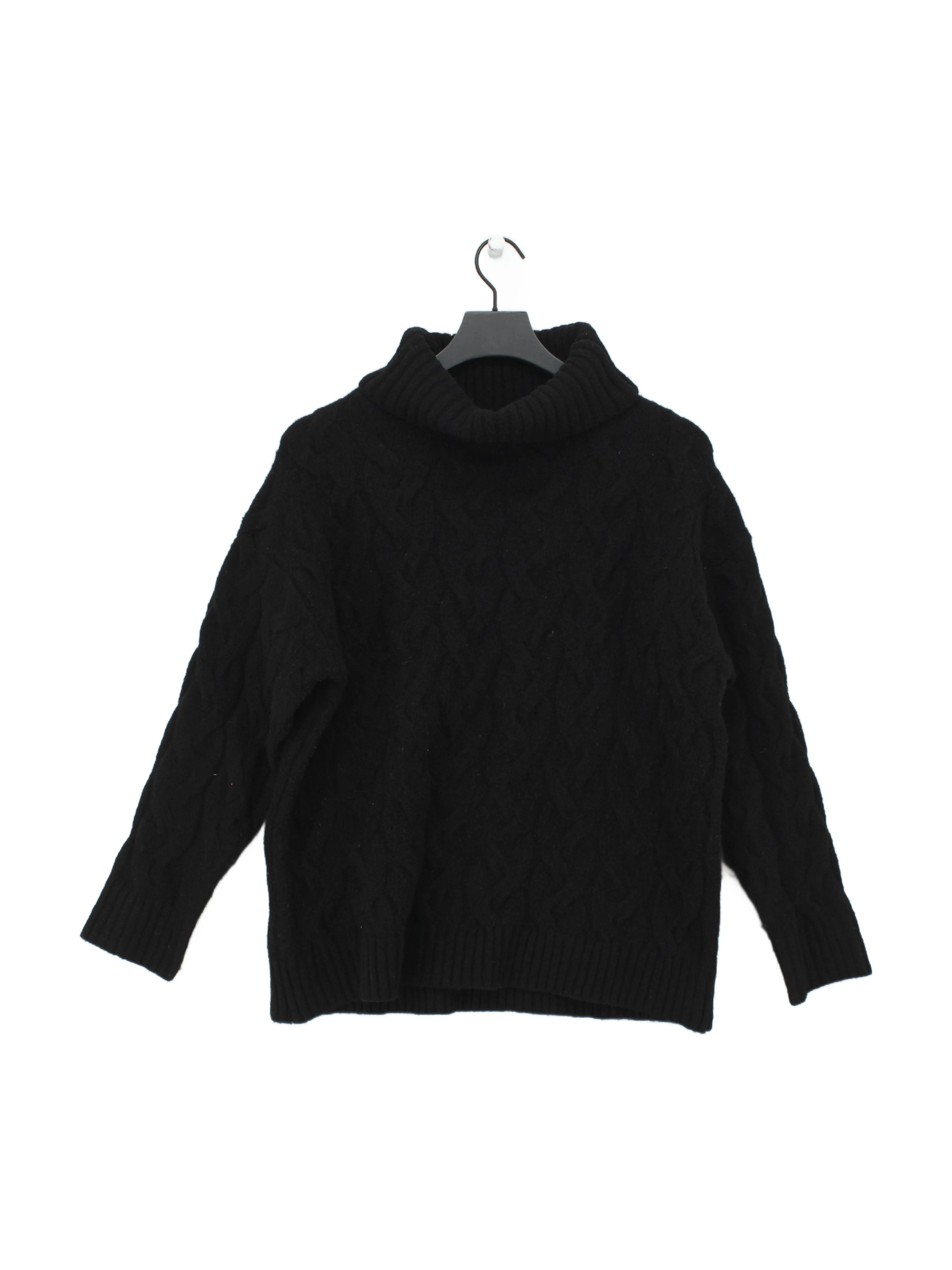 French Connection Women's Jumper L Black Polyester