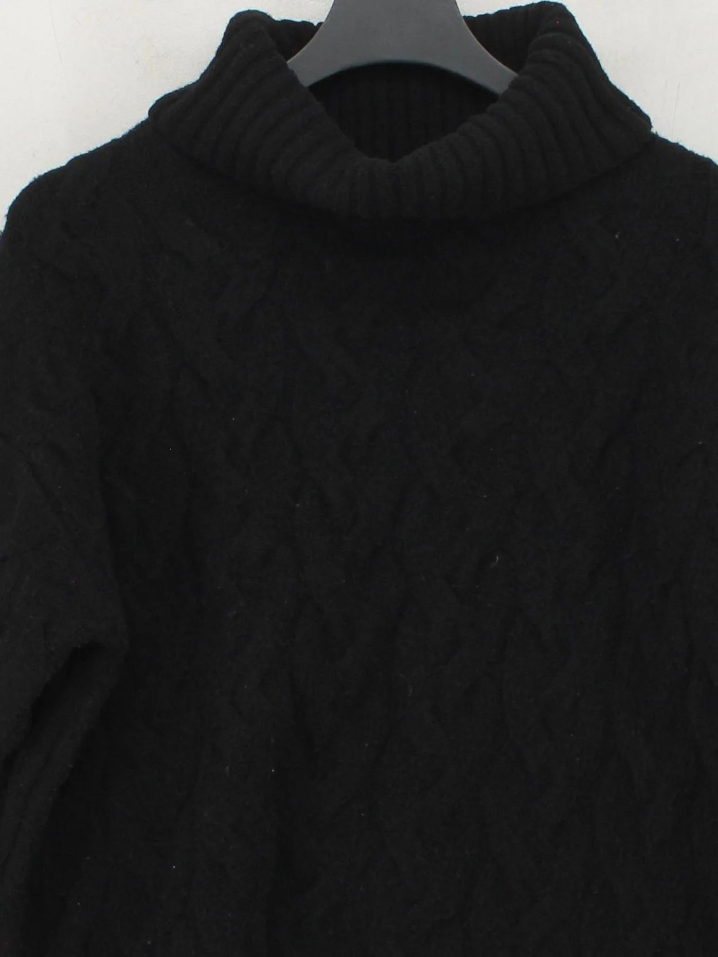 French Connection Women's Jumper L Black Polyester - Image 3