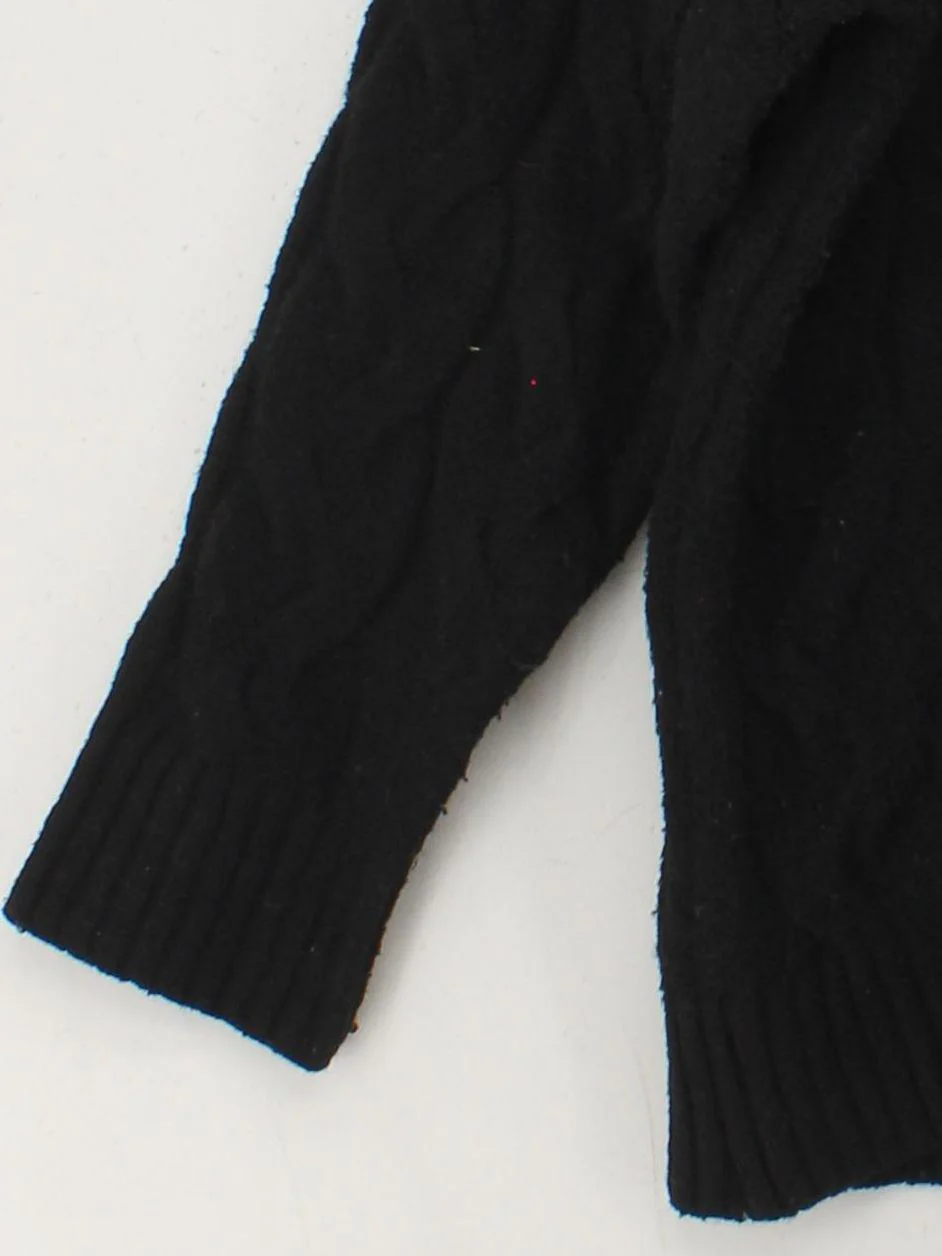 French Connection Women's Jumper L Black Polyester - Image 4