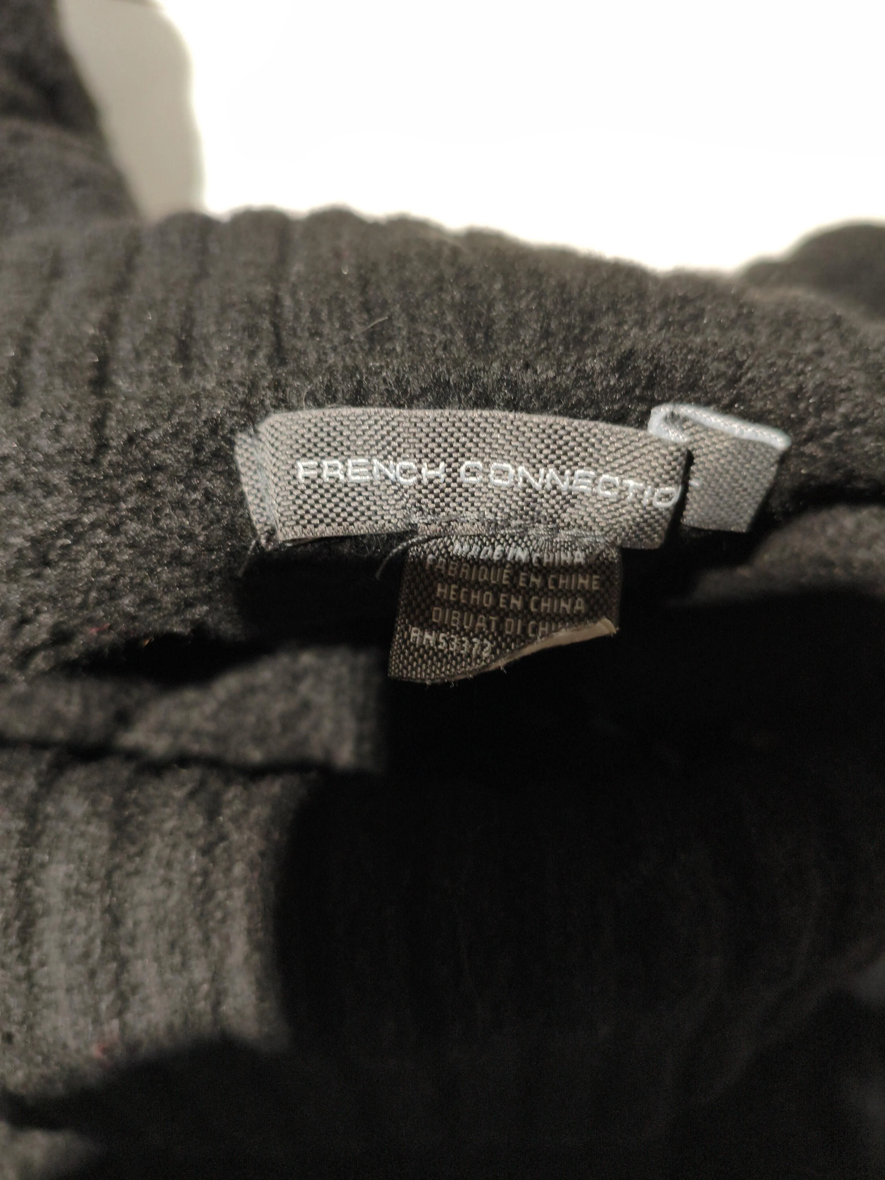 French Connection Women's Jumper L Black Polyester - Image 6