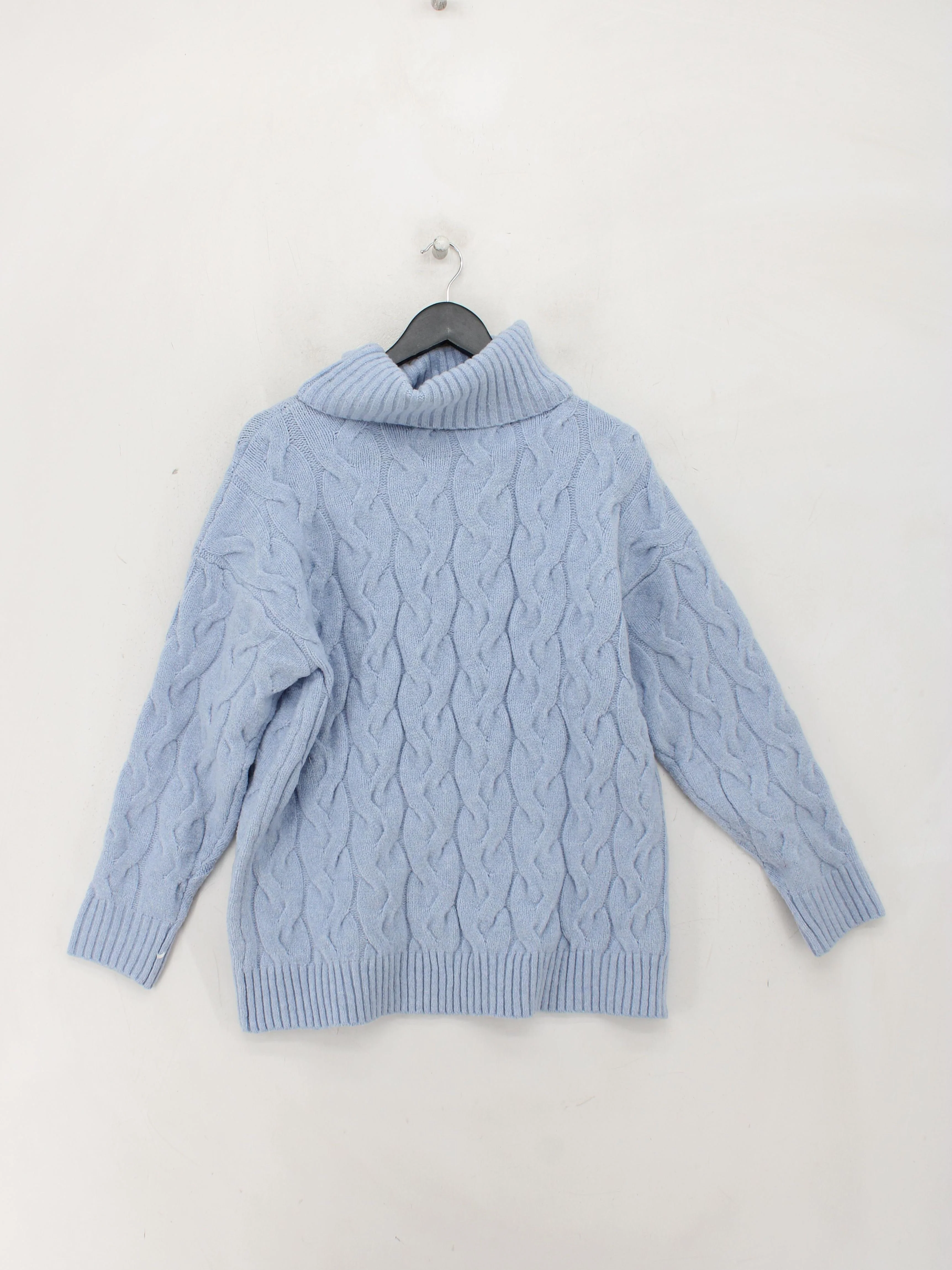 French Connection Women's Jumper L Blue Polyester - Image 2