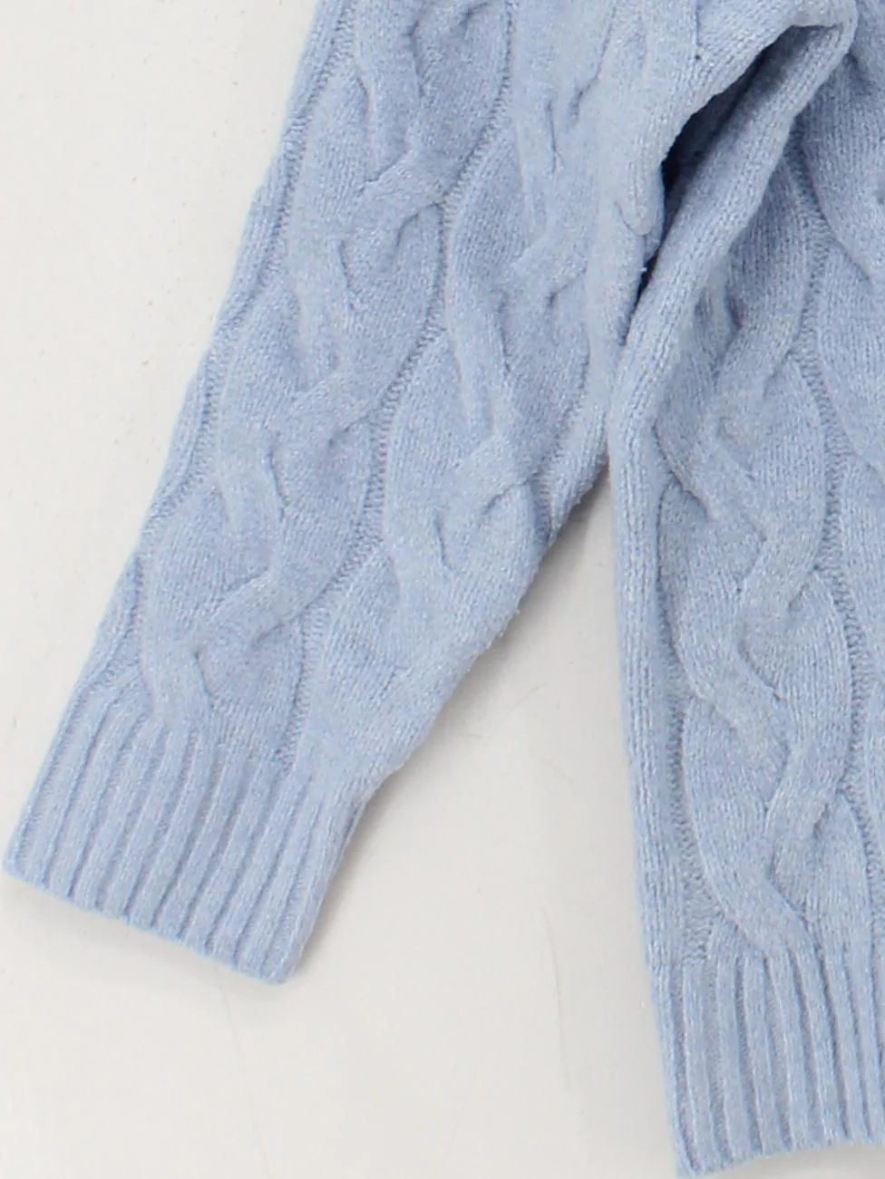 French Connection Women's Jumper L Blue Polyester - Image 4