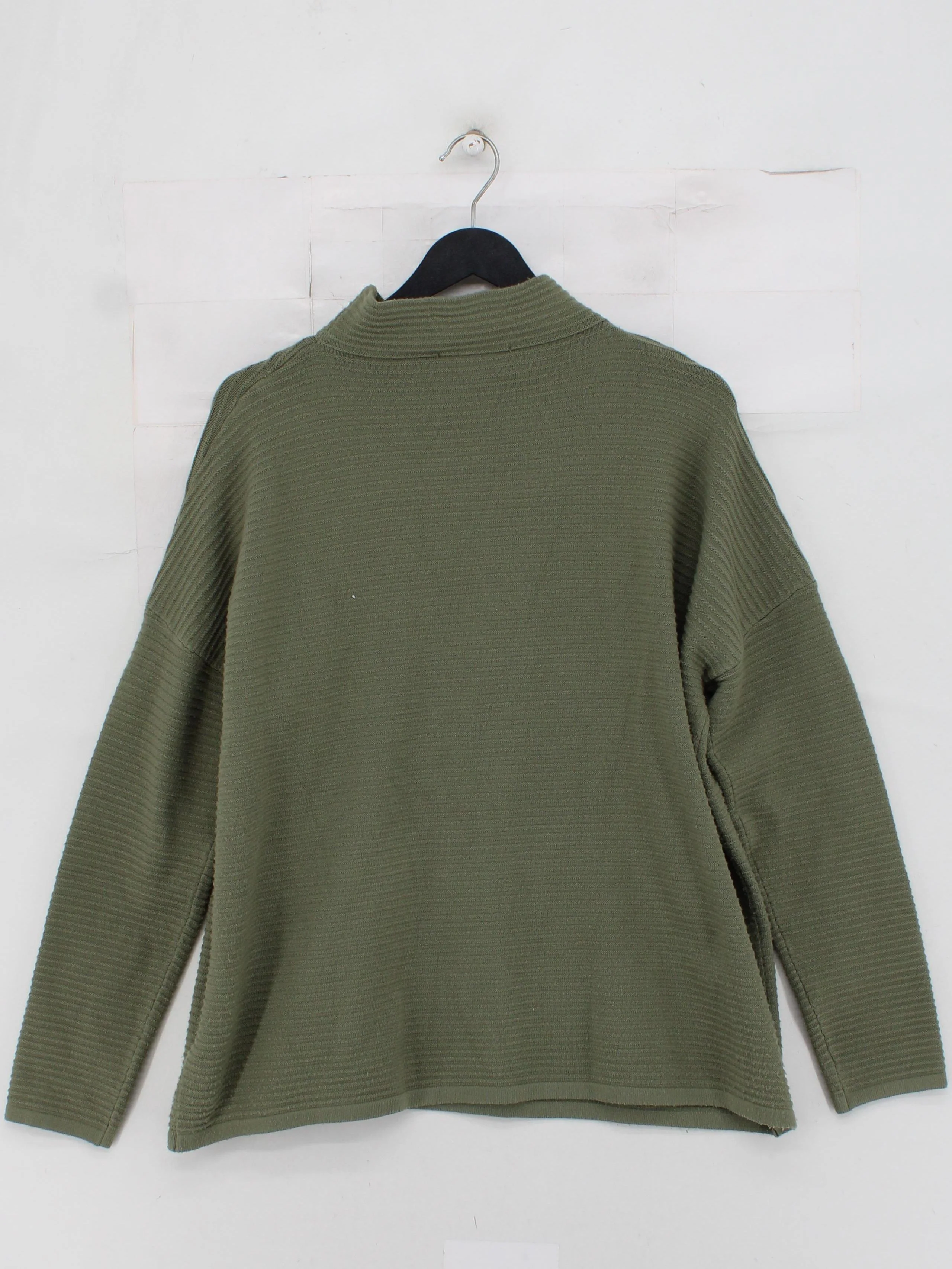 French Connection Women's Jumper L Green Acrylic - Image 2
