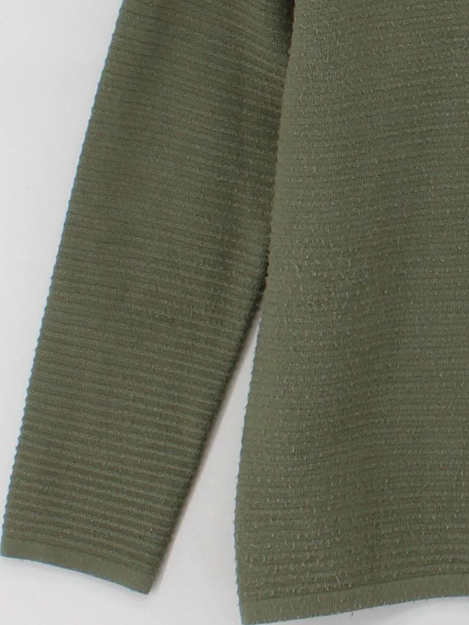 French Connection Women's Jumper L Green Acrylic - Image 4