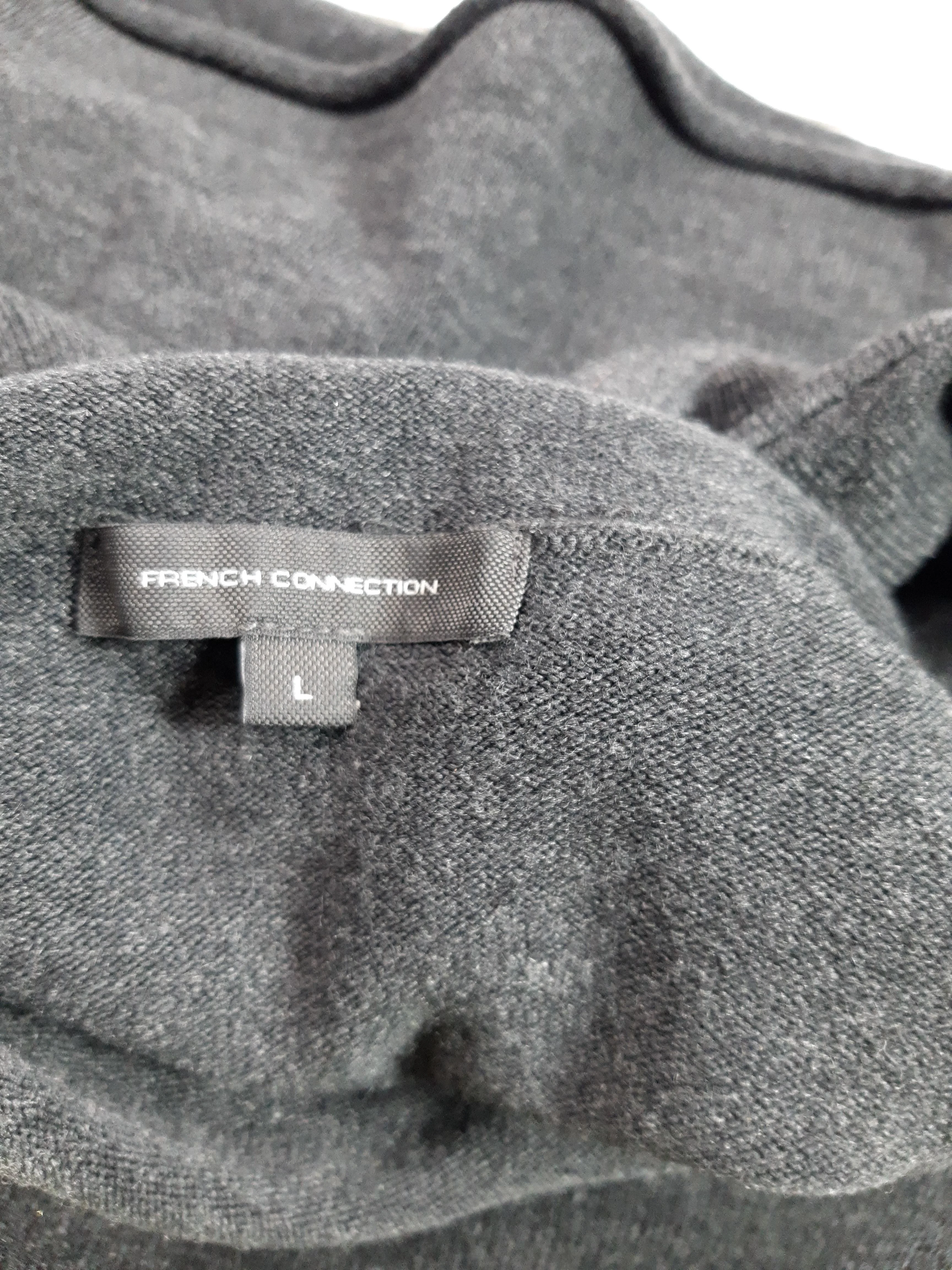French Connection Women's Jumper L Grey Acrylic - Image 5