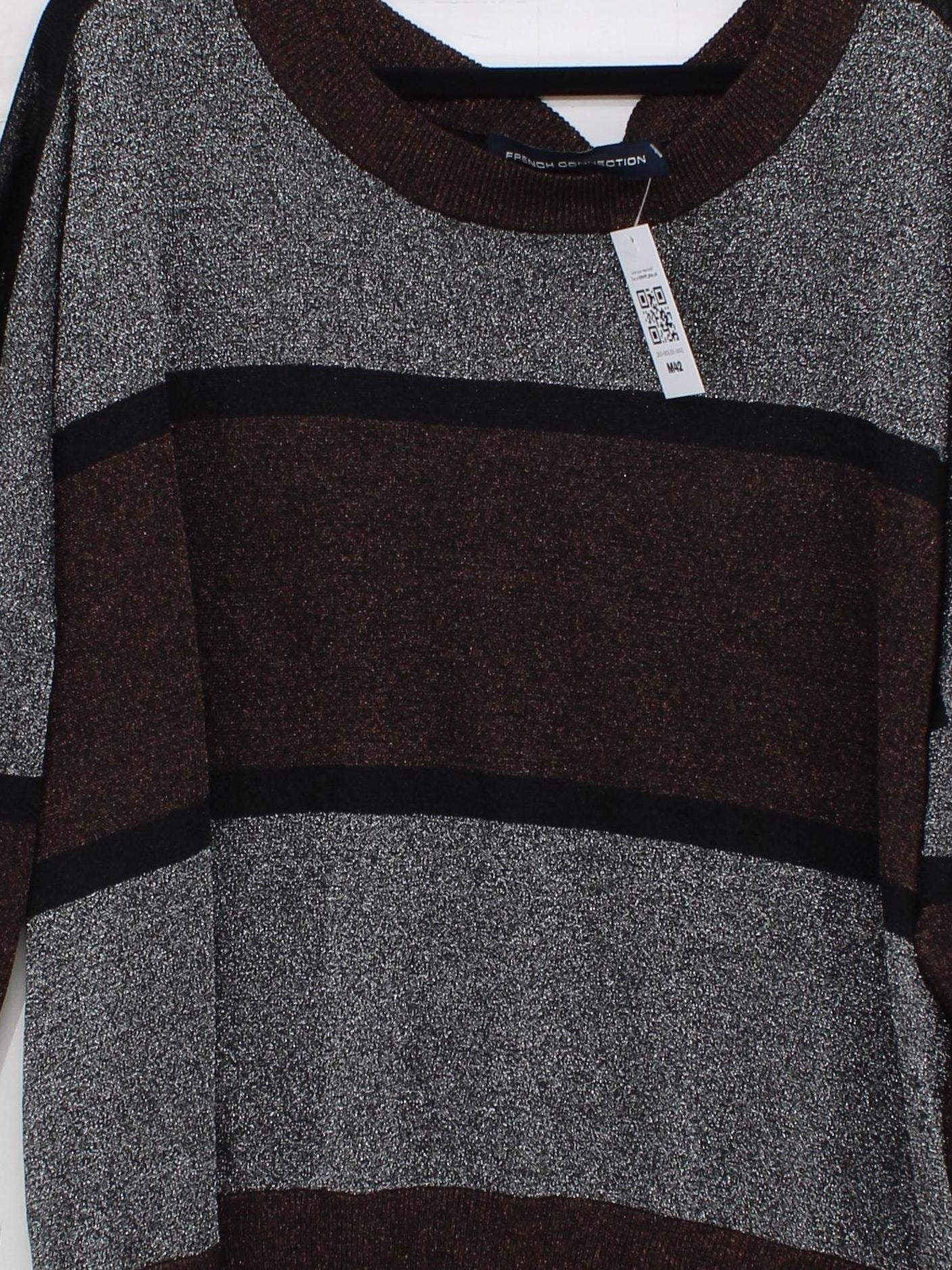 French Connection Women's Jumper L Multi 100% Polyester Pullover - Image 3
