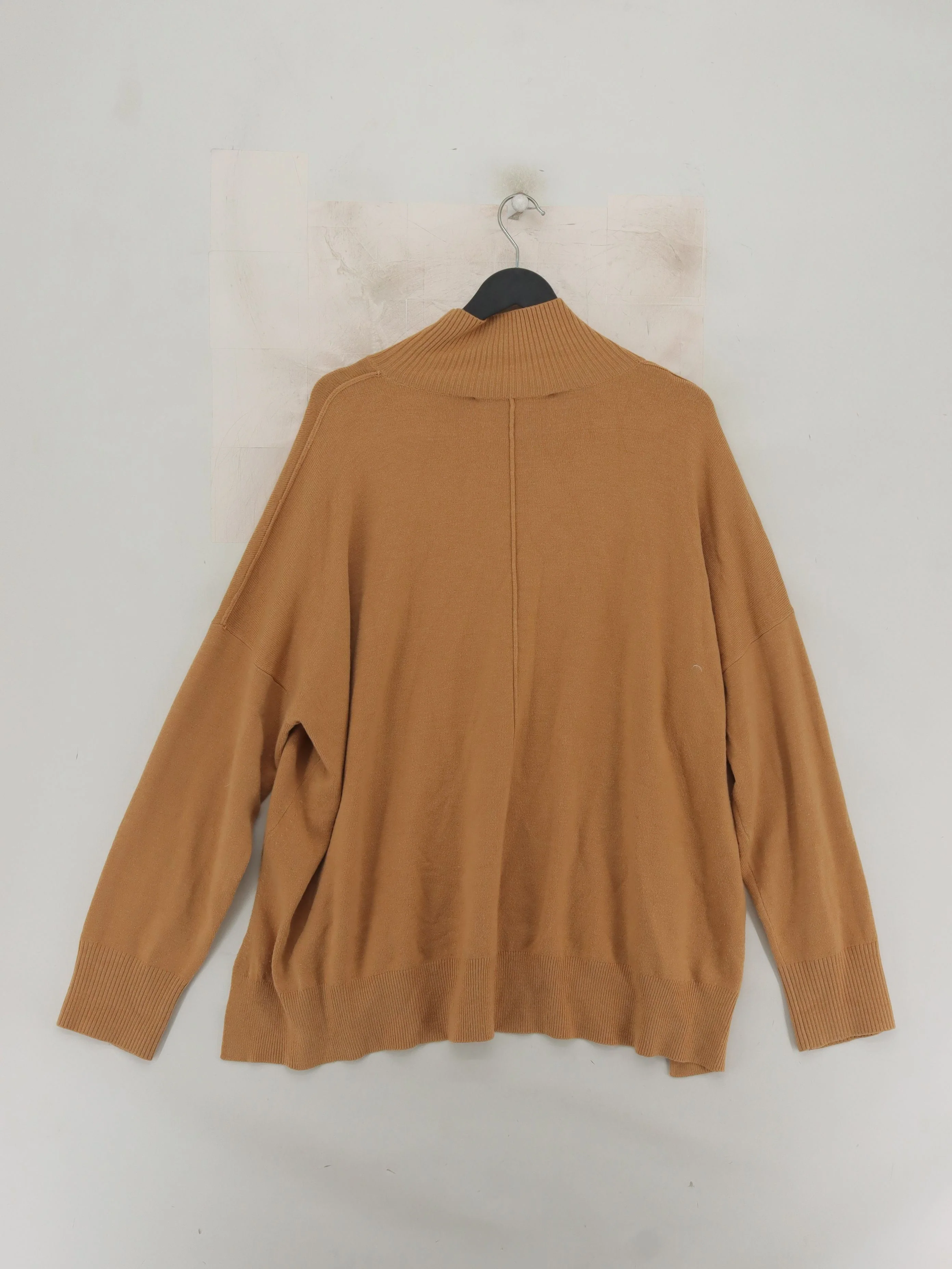 French Connection Women's Jumper L Tan Acrylic with Polyamide, Elastane Pullover - Image 2