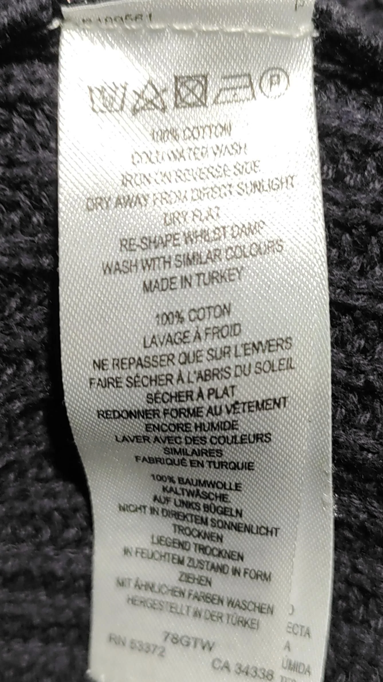 French Connection Women's Jumper M Black 100% Cotton Crew Neck Pullover - Image 7