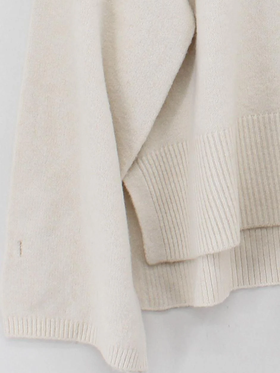 French Connection Women's Jumper S Cream Polyester - Image 4