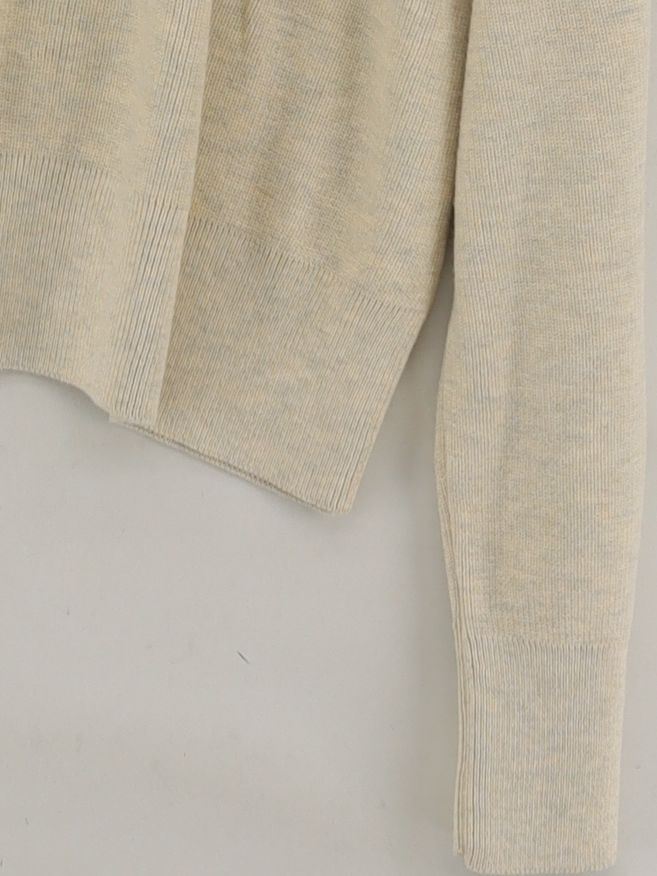 French Connection Women's Jumper XL Cream 100% Cotton Pullover New with tags - Image 4