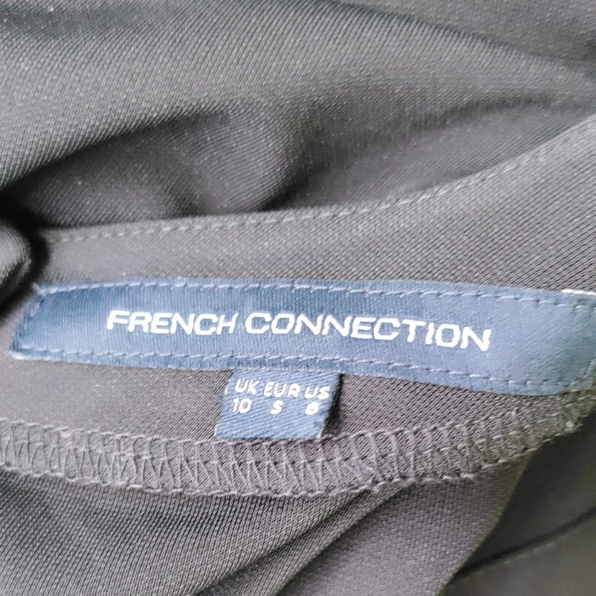 French Connection Women's Jumpsuit UK 10 Black 100% Other Straight Jumpsuit - Image 6