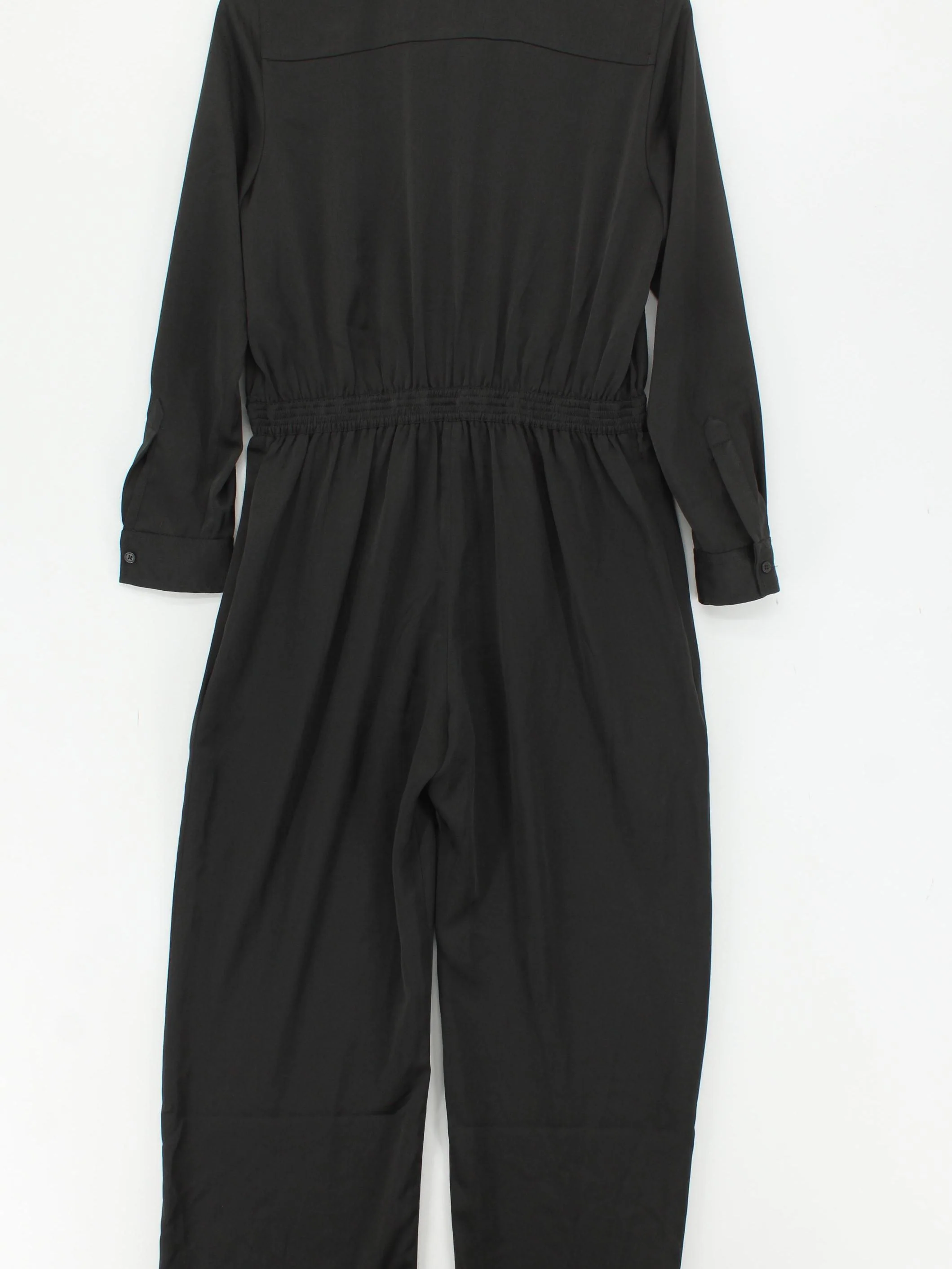French Connection Women's Jumpsuit UK 12 Black 100% Other Wide-Leg Jumpsuit - Image 2