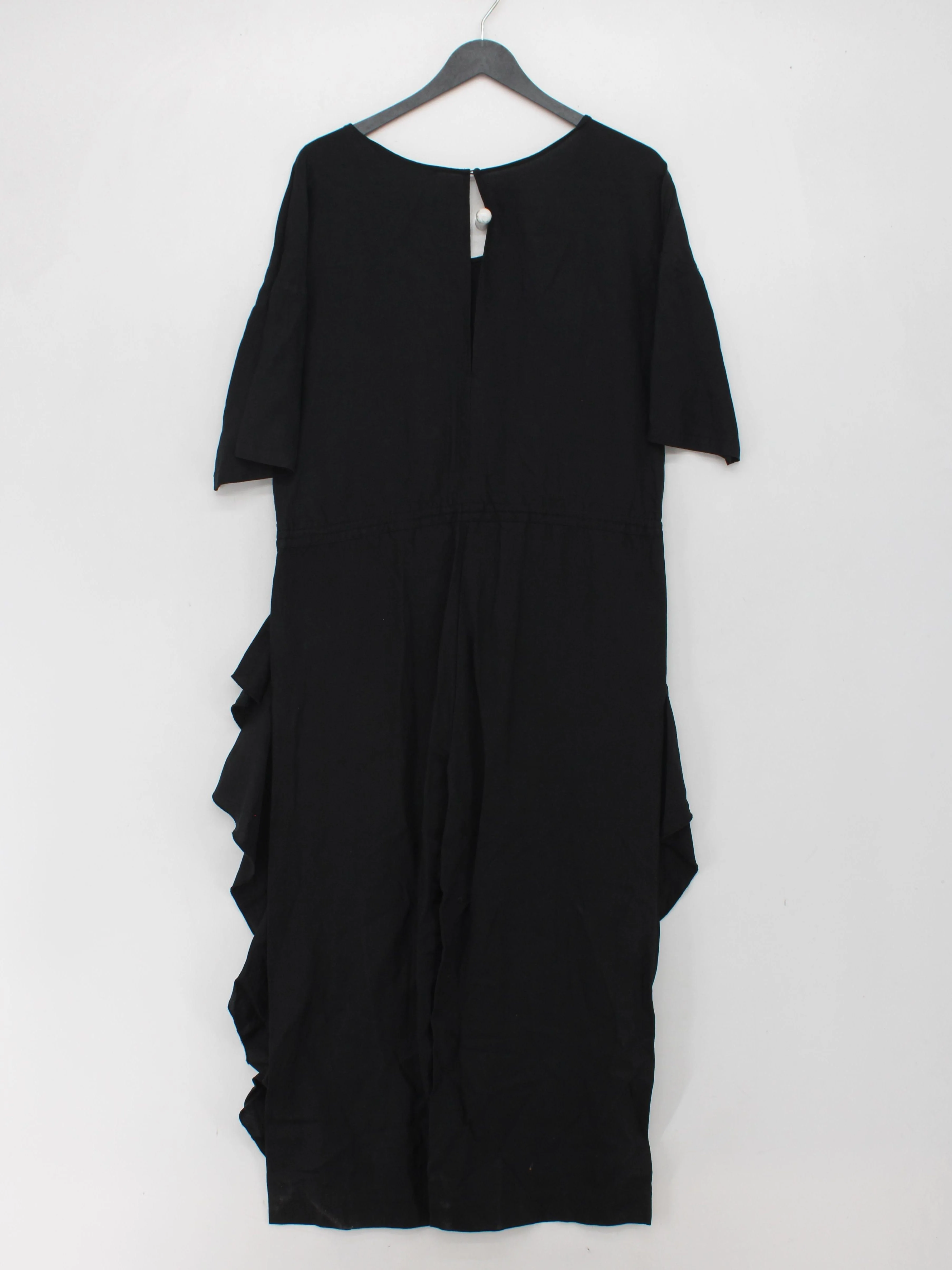 French Connection Women's Jumpsuit XS Black Lyocell Modal with Linen Jumpsuit - Image 2