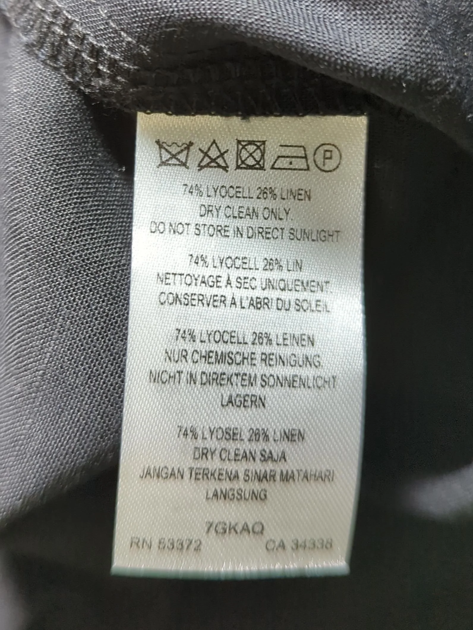French Connection Women's Jumpsuit XS Black Lyocell Modal with Linen Jumpsuit - Image 6