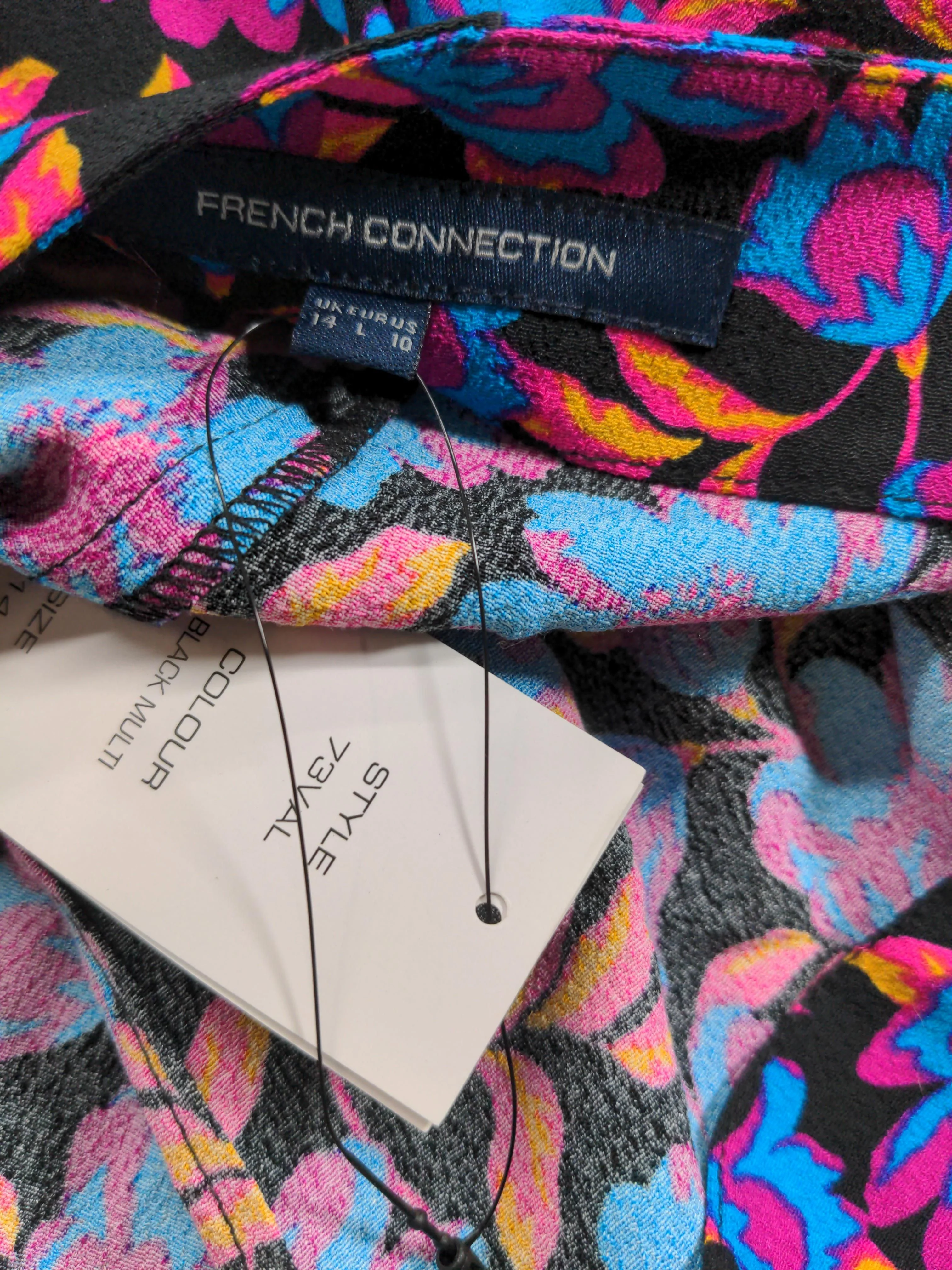 French Connection Women's Maxi Skirt L Multi 100% Viscose Maxi New with tags - Image 5