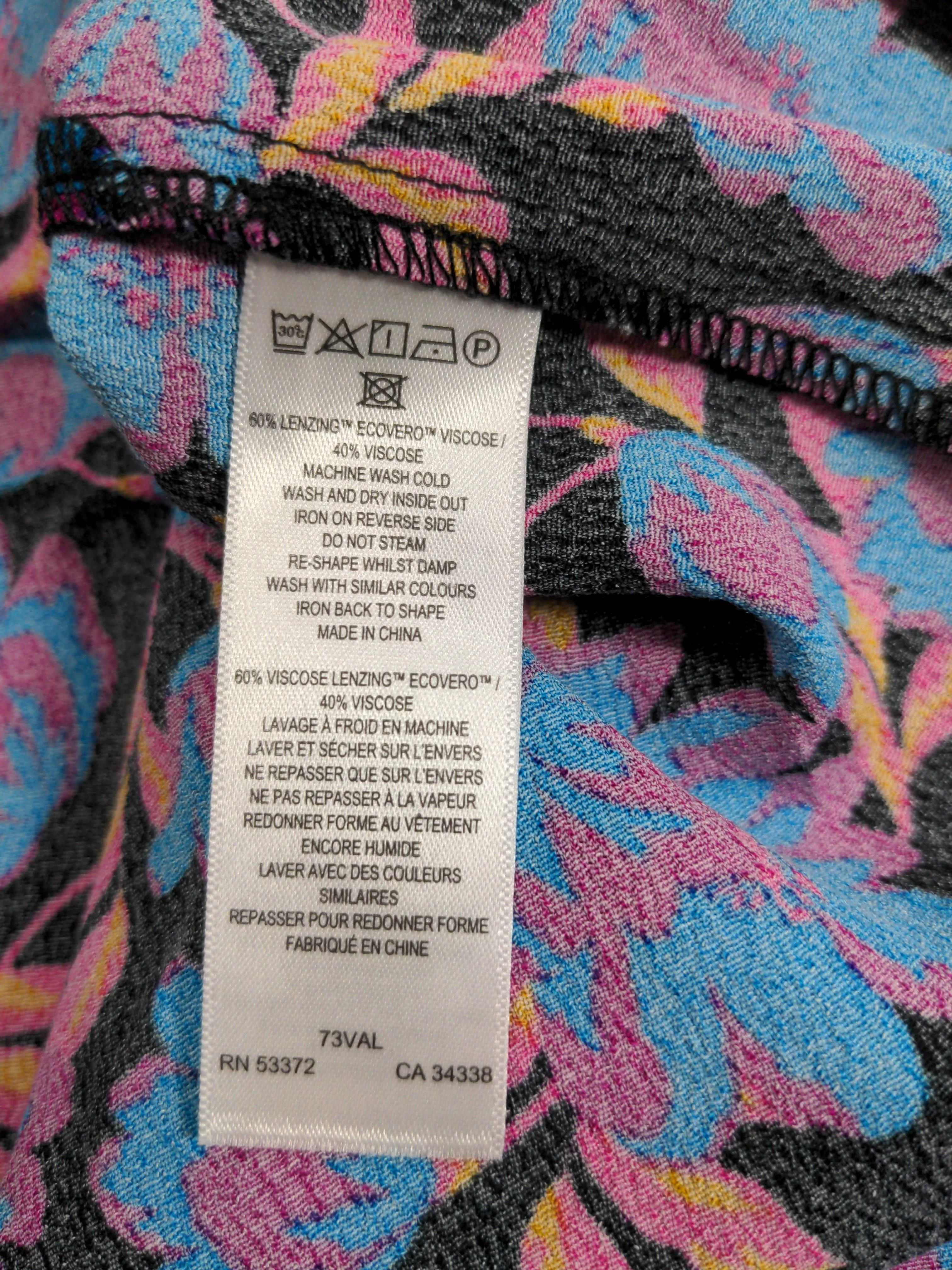 French Connection Women's Maxi Skirt L Multi 100% Viscose Maxi New with tags - Image 6