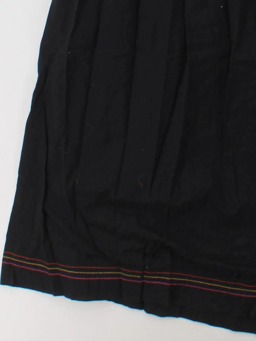 French Connection Women's Maxi Skirt XS Black Geometric 100% Cotton Long Maxi - Image 4