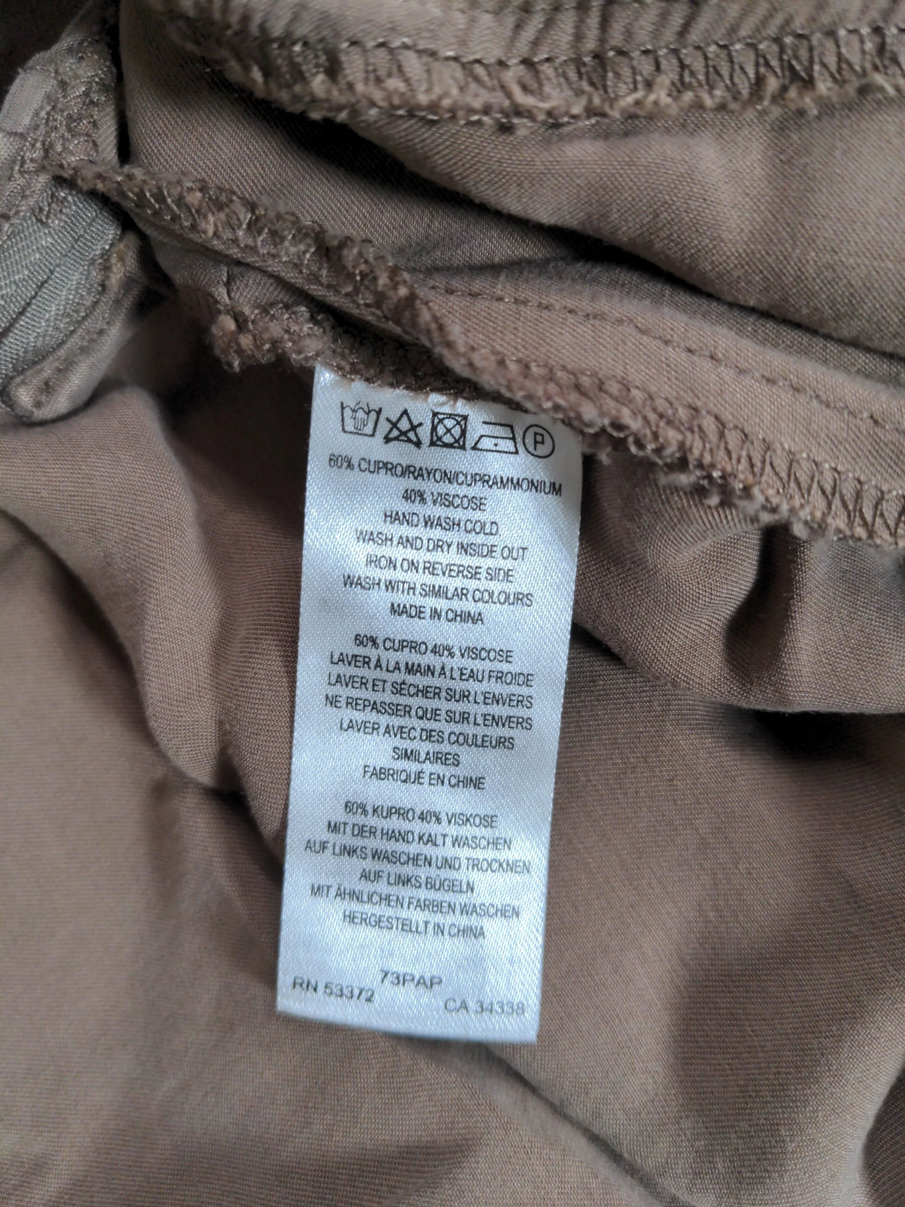 French Connection Women's Midi Skirt S Brown Rayon with Viscose Midi A-Line - Image 8