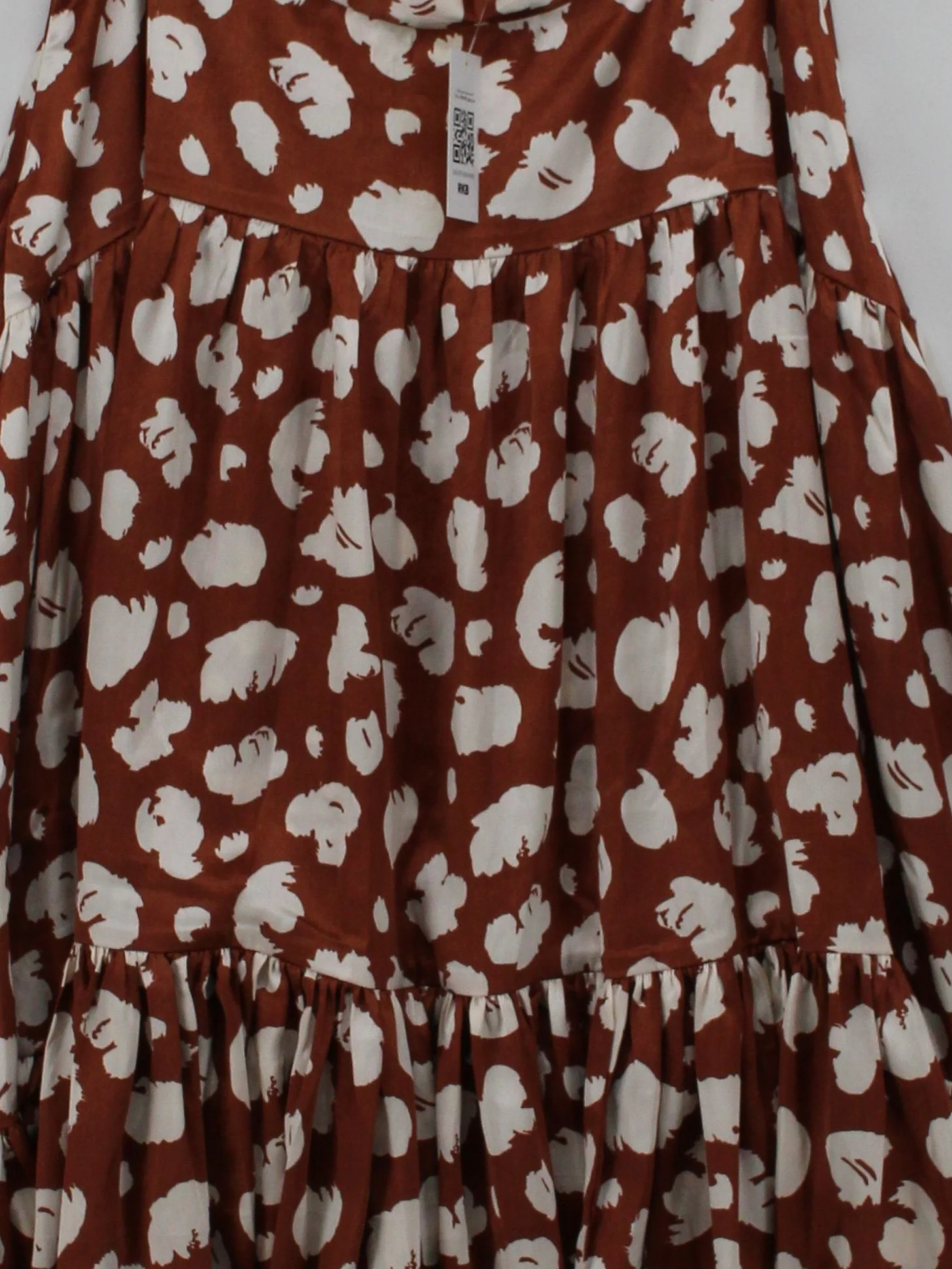 French Connection Women's Midi Skirt UK 14 Multi 100% Polyester A-Line - Image 3