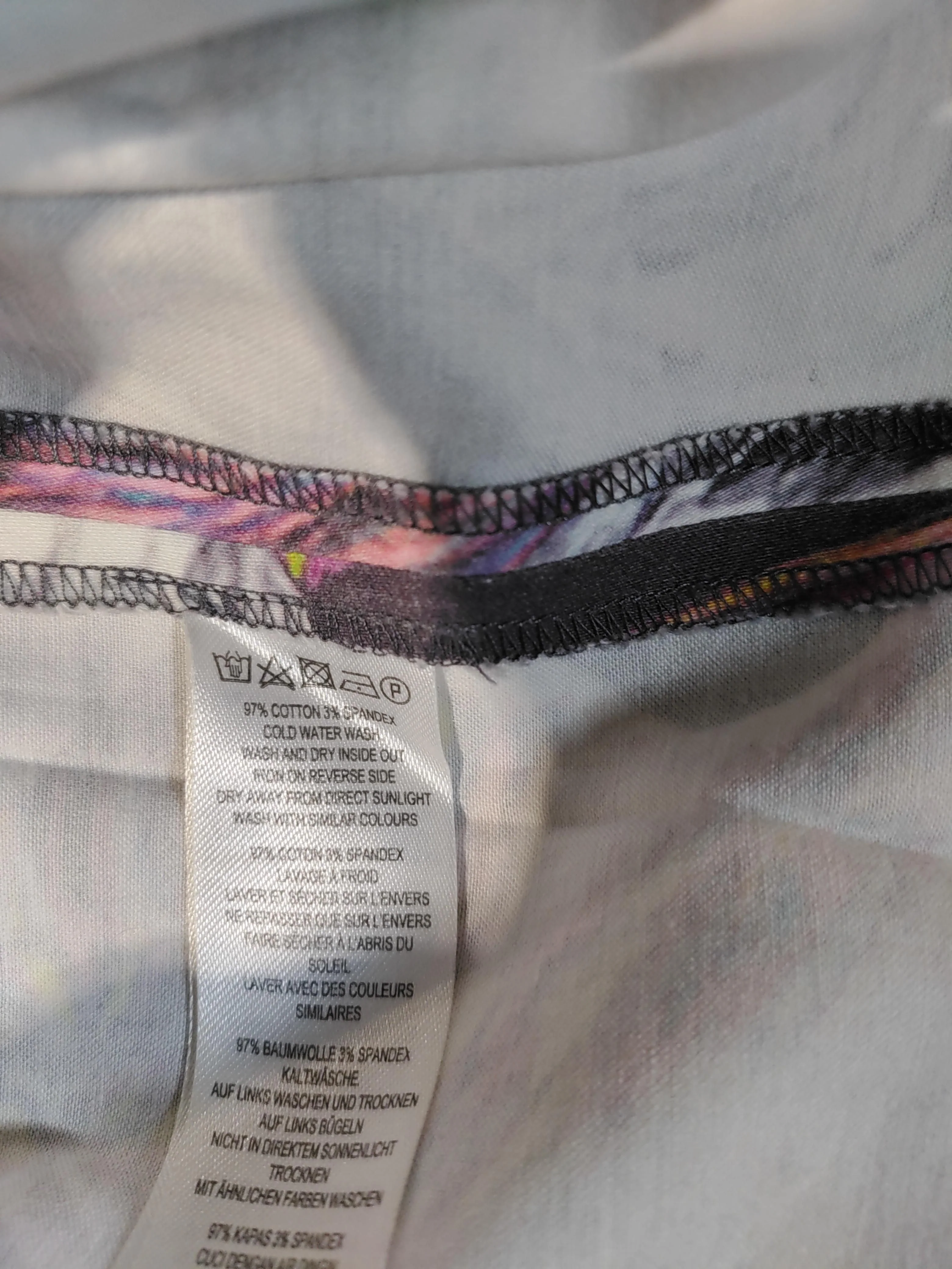 French Connection Women's Midi Skirt UK 6 Multi Cotton - Image 7