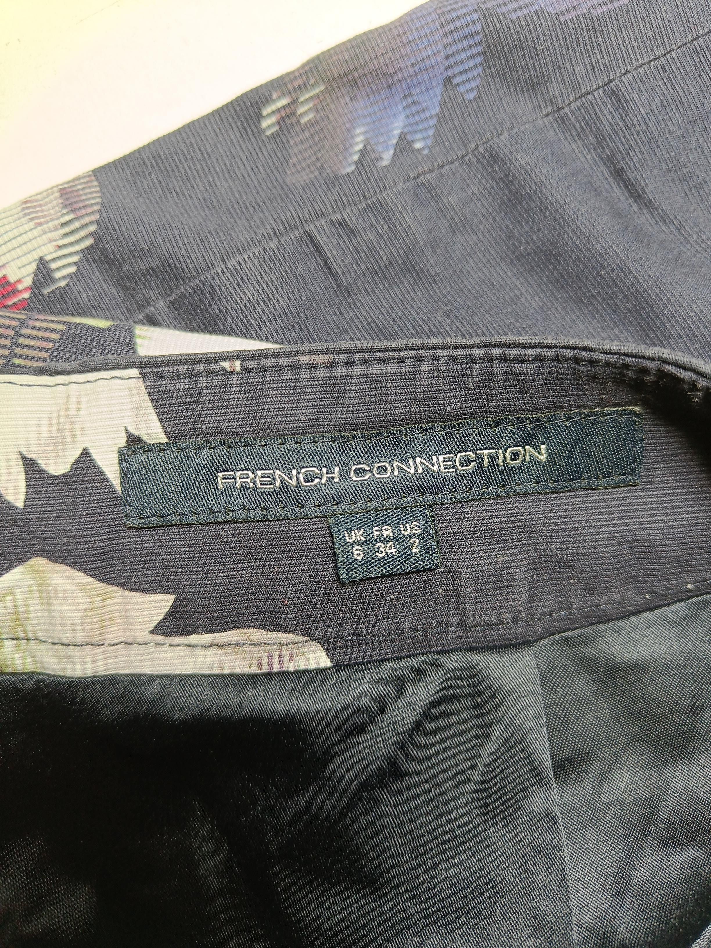 French Connection Women's Midi Skirt XS Blue 100% Other Straight & Pencil - Image 5