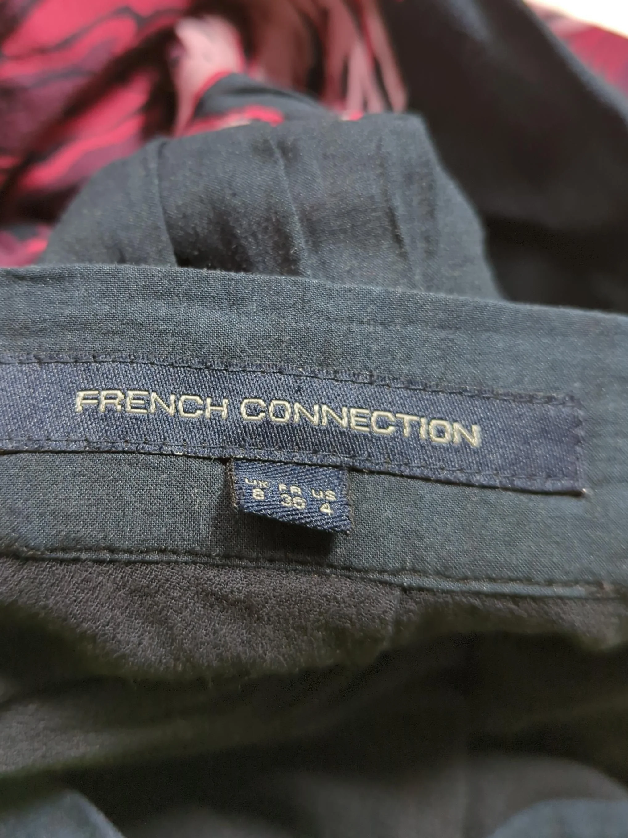 French Connection Women's Mini Skirt S Blue Floral 100% Viscose Short Mini - Image 5