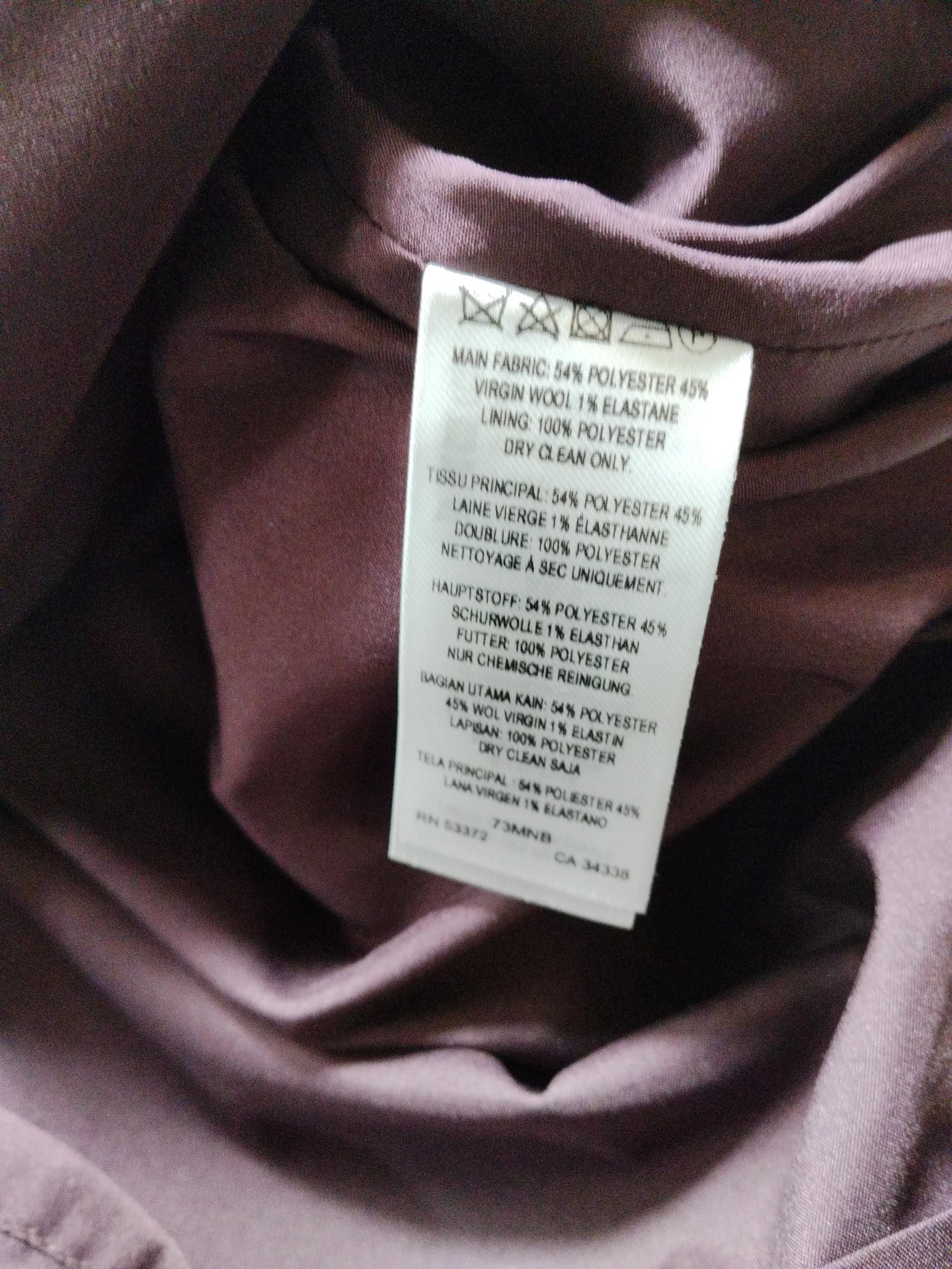 French Connection Women's Mini Skirt S Red Polyester with Wool, Elastane Mini - Image 6