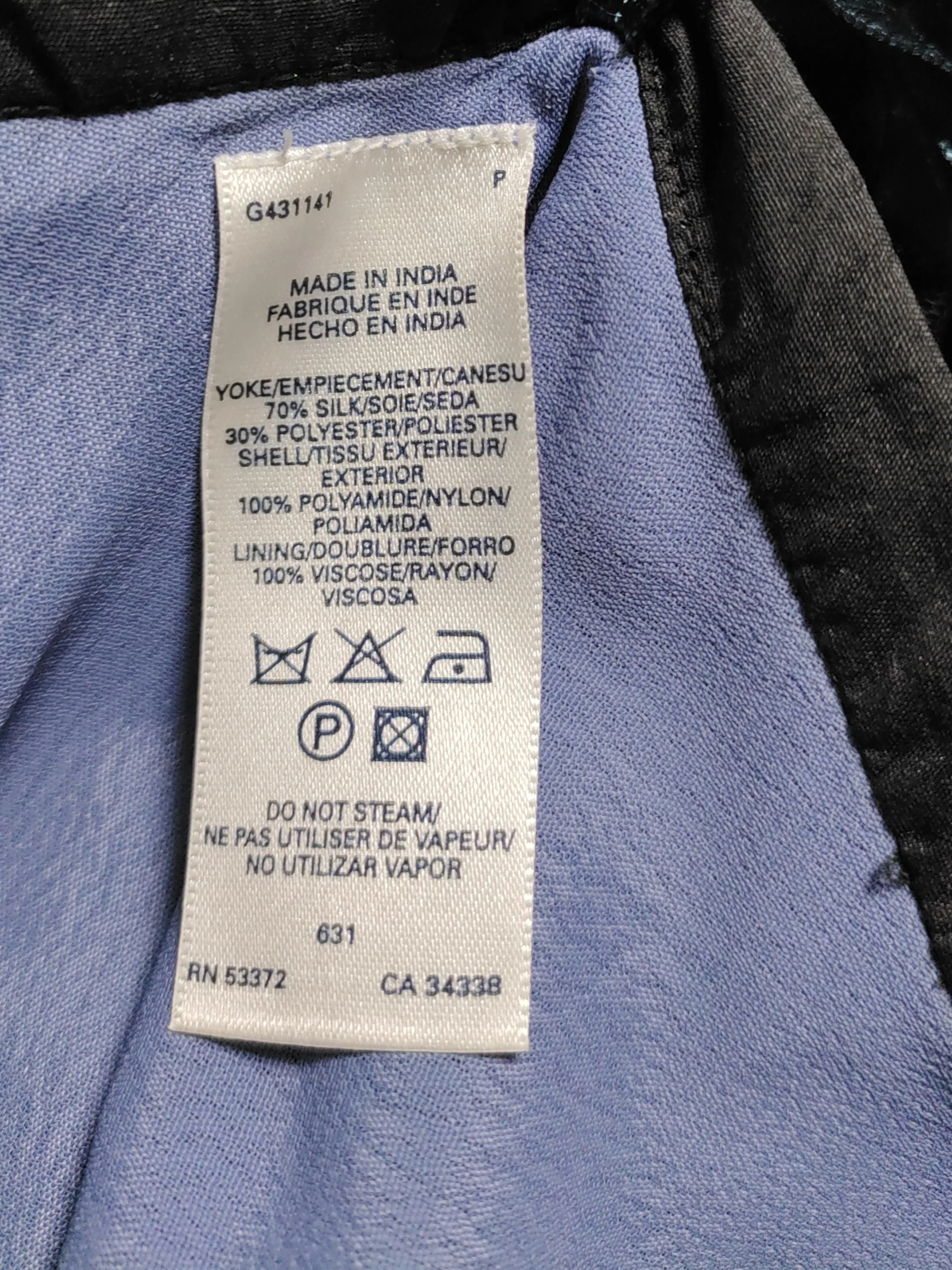 French Connection Women's Mini Skirt UK 10 Blue Viscose - Image 6