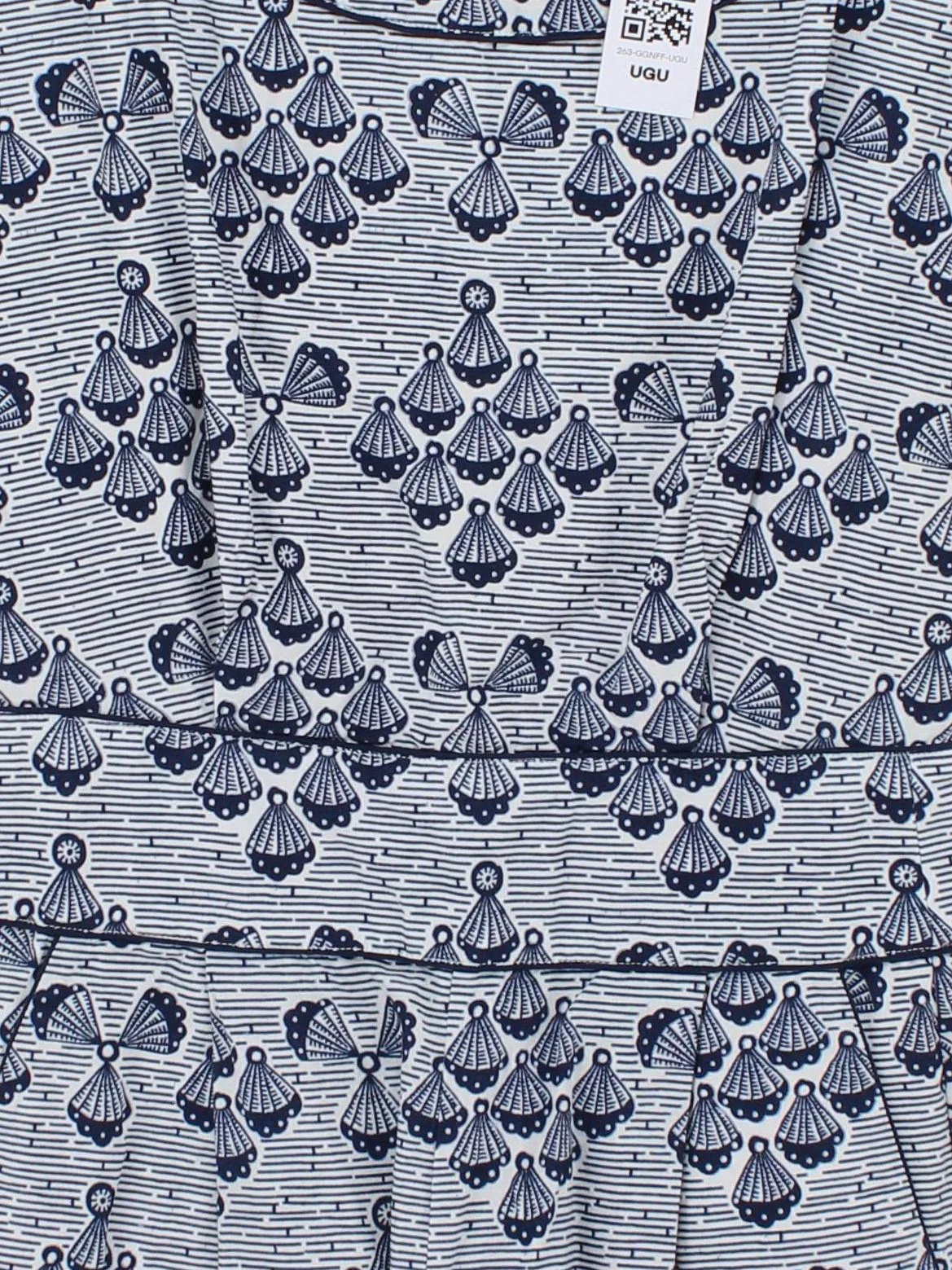 French Connection Women's Playsuit M Blue 100% Cotton Playsuit - Image 3