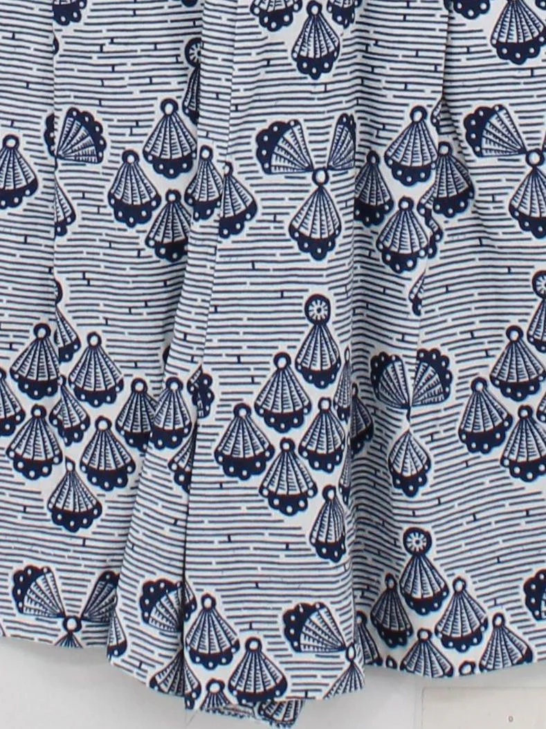 French Connection Women's Playsuit M Blue 100% Cotton Playsuit - Image 4