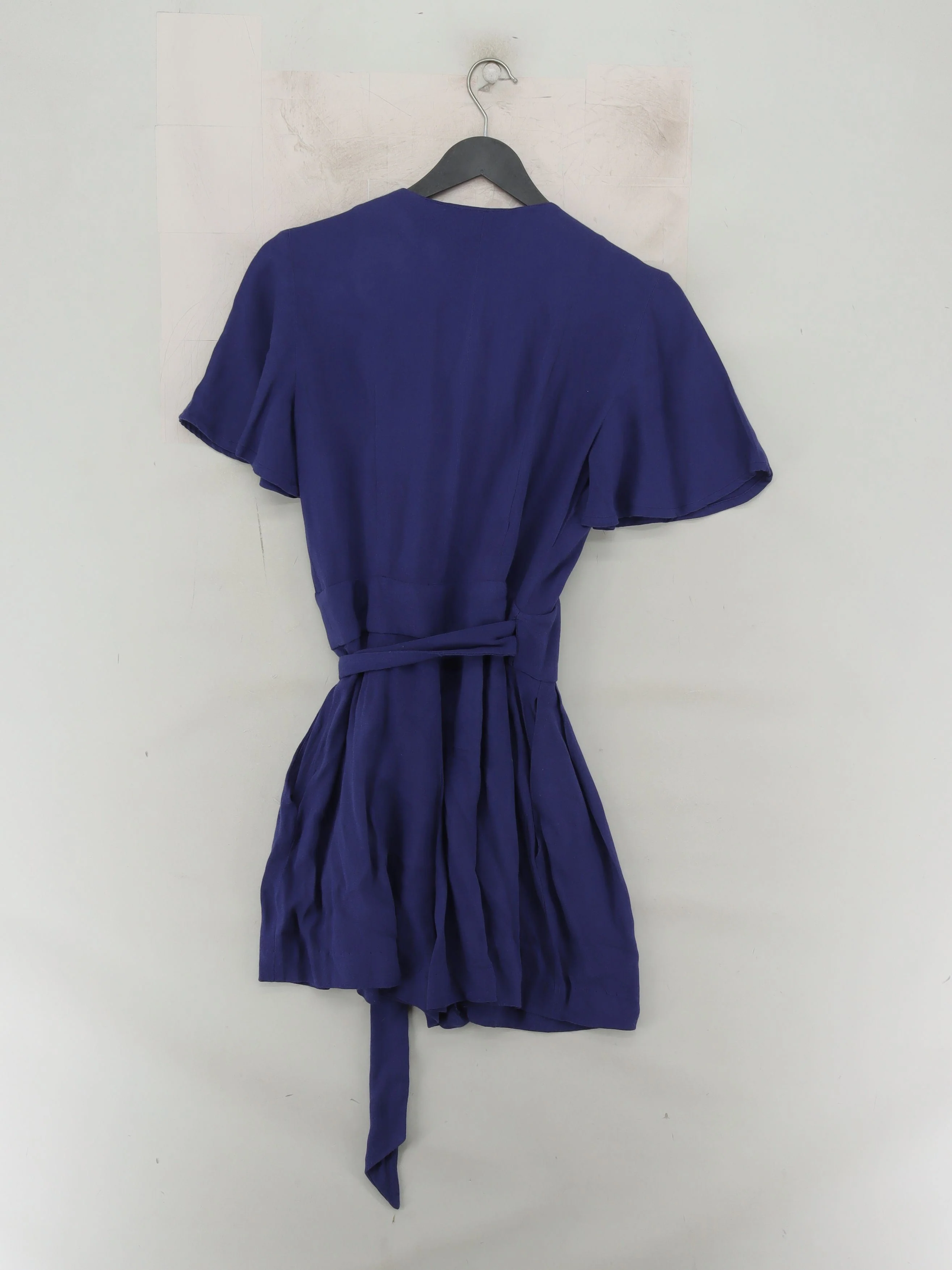 French Connection Women's Playsuit UK 8 Purple 100% Viscose Playsuit - Image 2