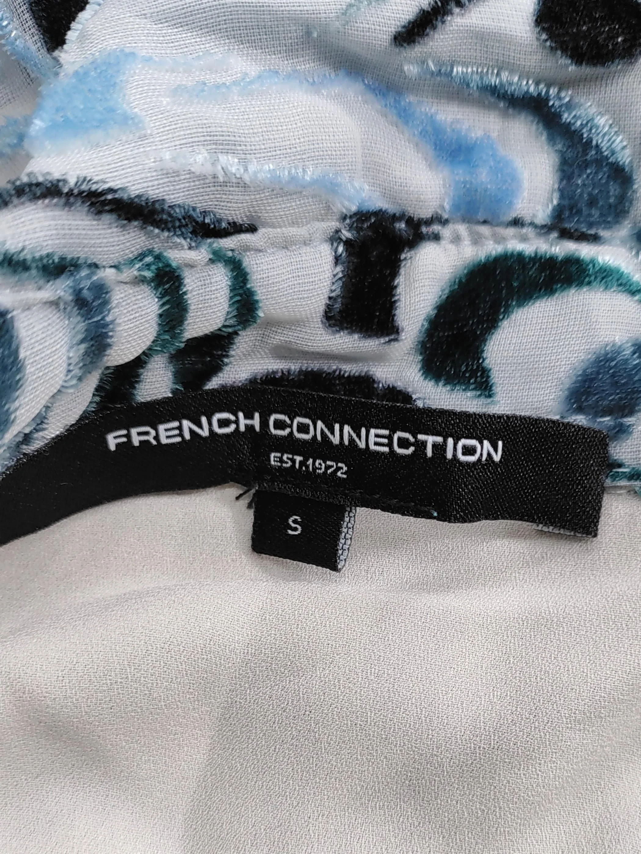 French Connection Women's Shirt S Multi Viscose with Polyamide Basic - Image 5