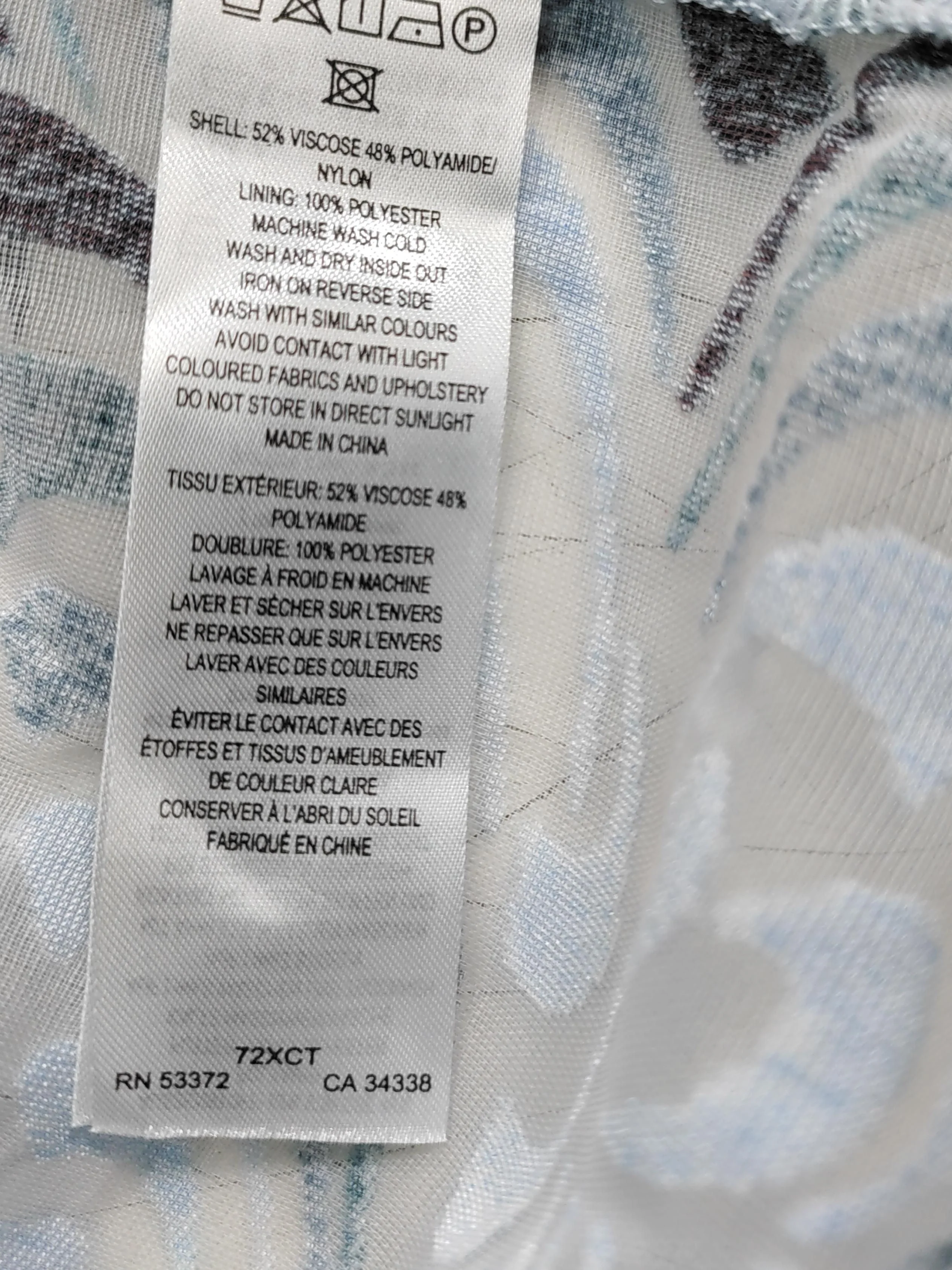 French Connection Women's Shirt S Multi Viscose with Polyamide Basic - Image 6
