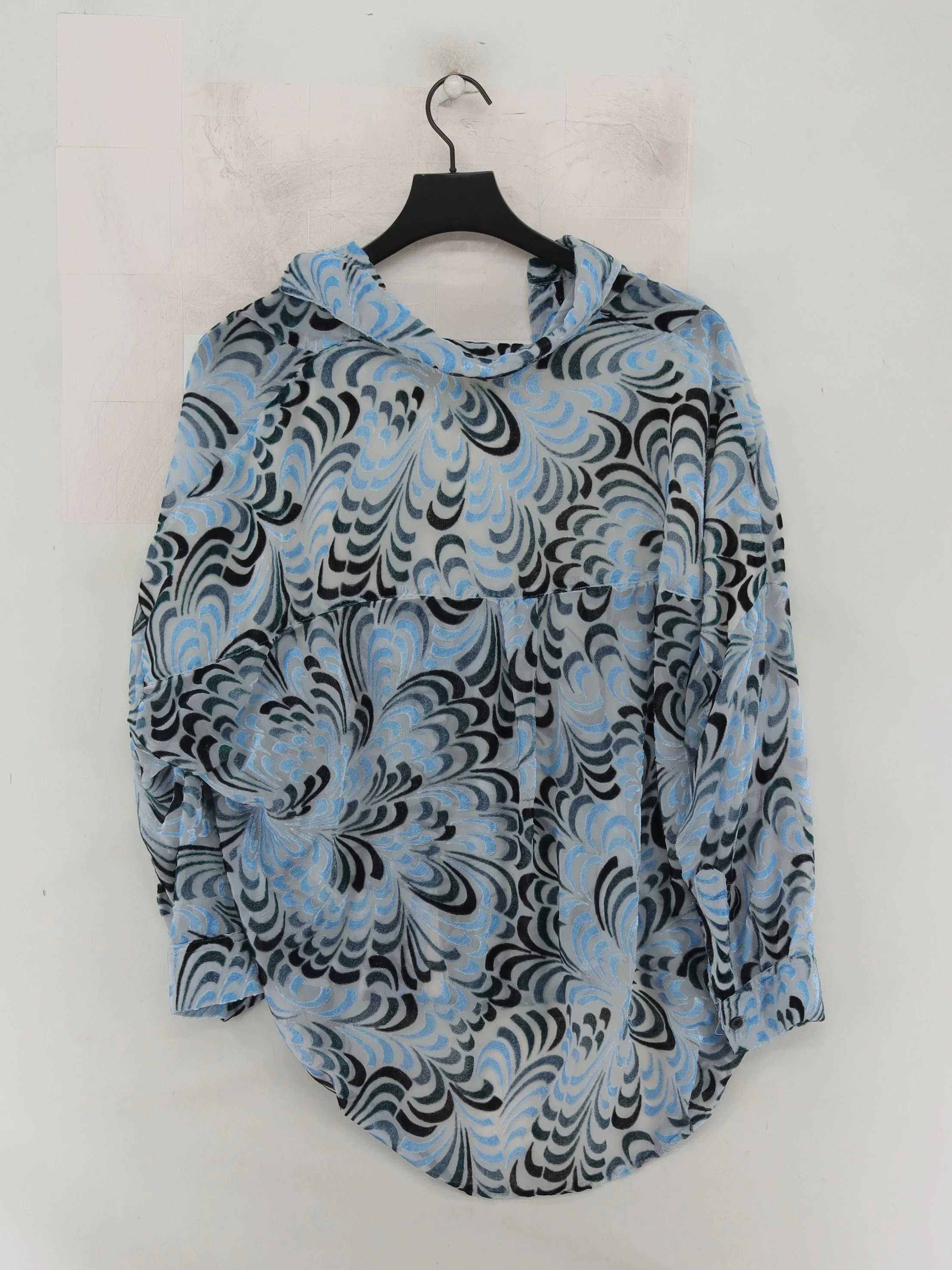 French Connection Women's Shirt S Multi Viscose with Polyamide, Polyester Basic - Image 2