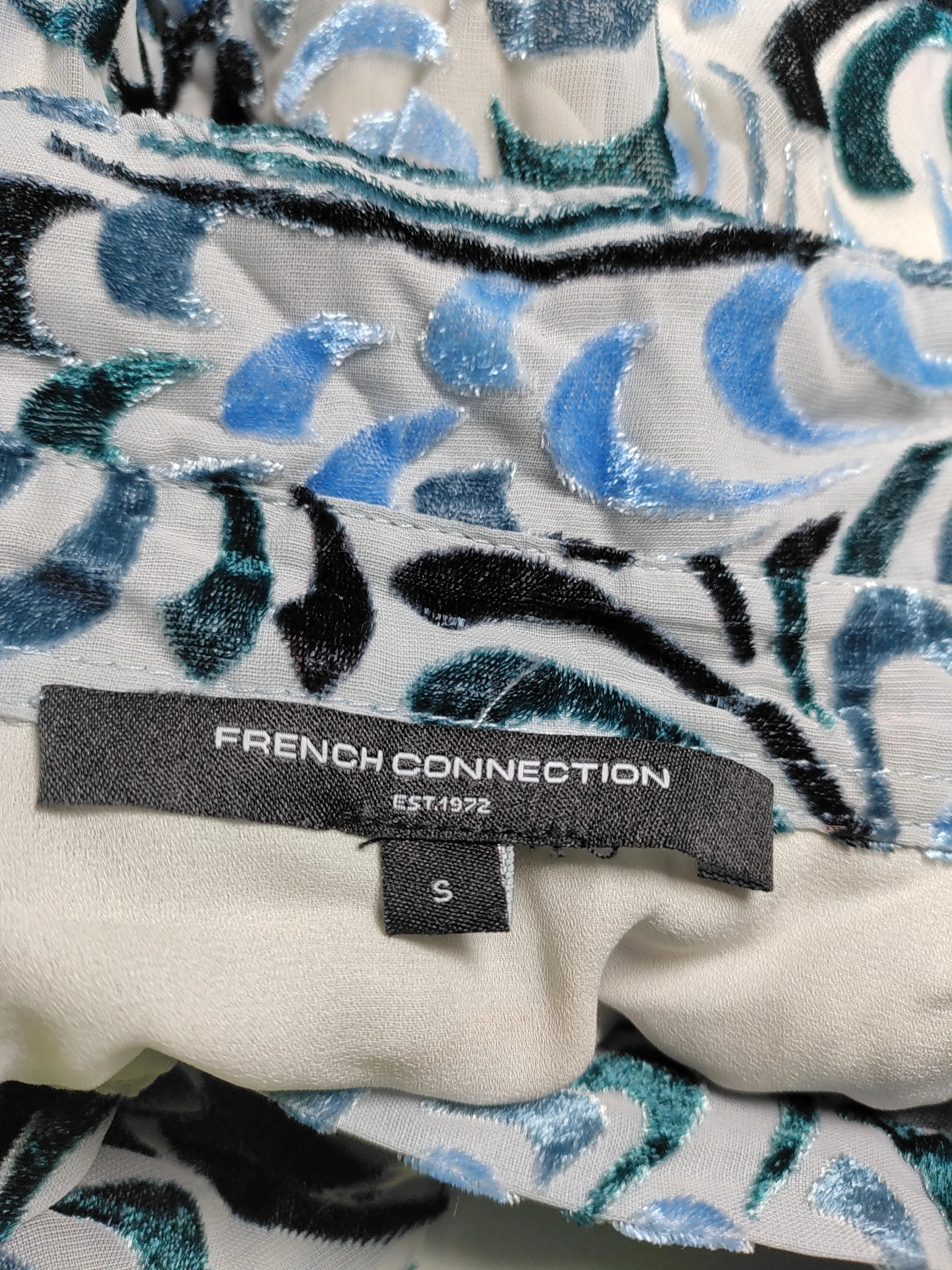 French Connection Women's Shirt S Multi Viscose with Polyamide, Polyester Basic - Image 5