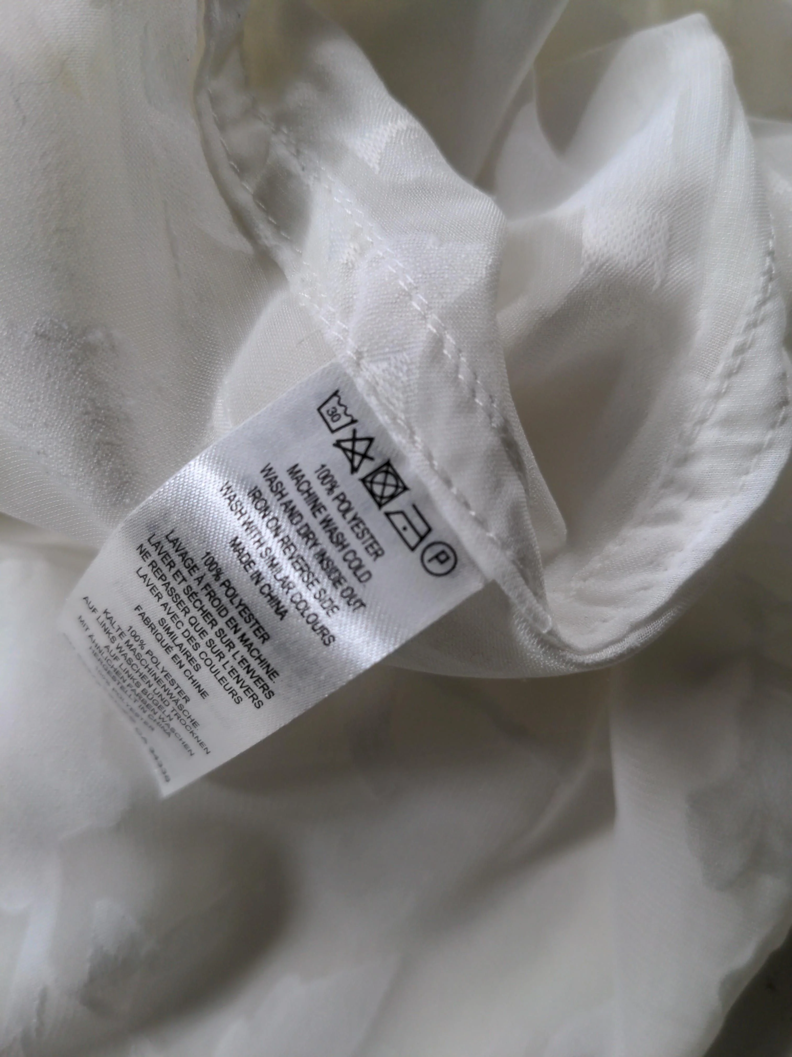French Connection Women's Shirt S White 100% Polyester Basic - Image 6