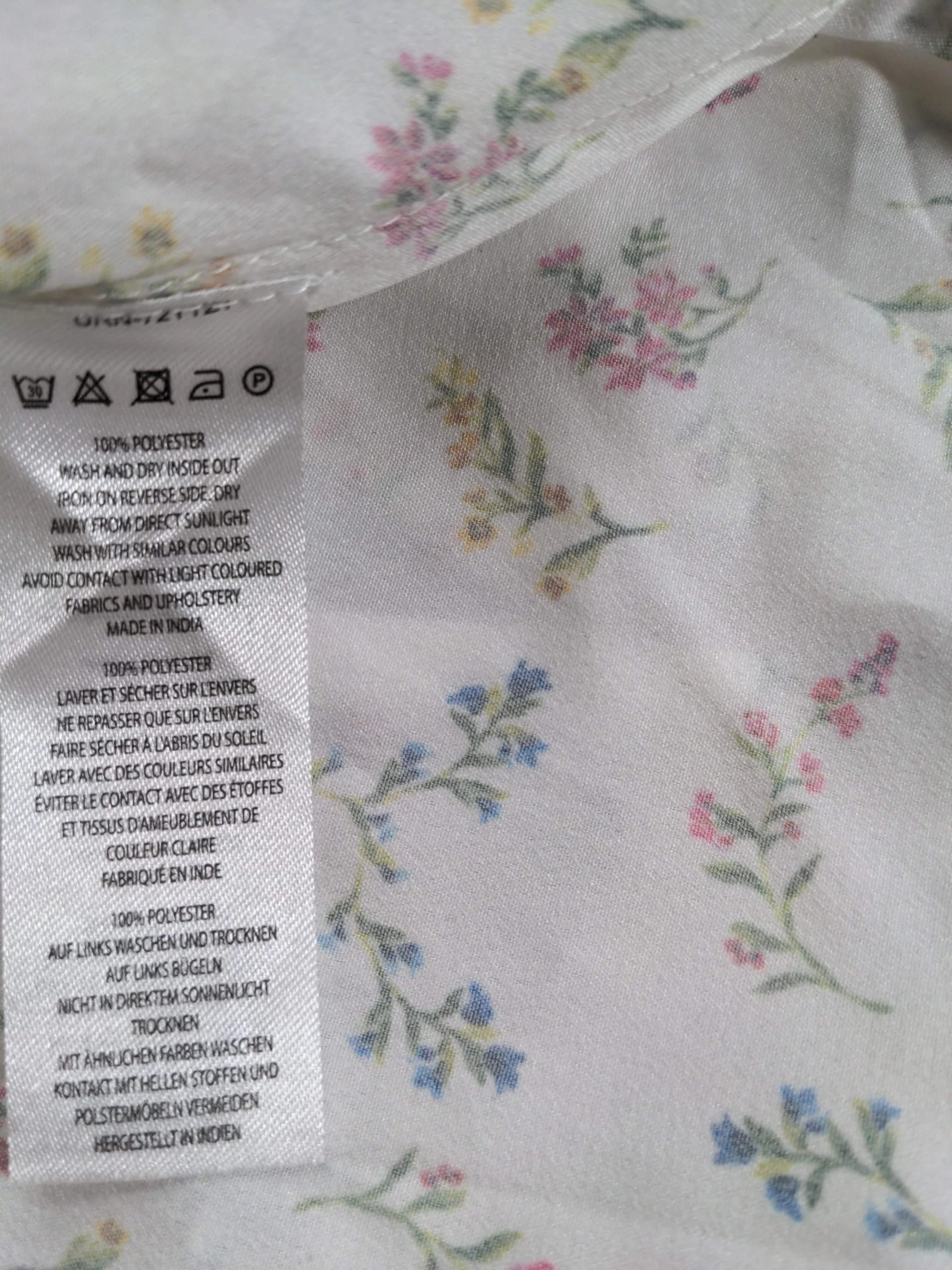 French Connection Women's Shirt UK 16 White 100% Polyester Basic - Image 6