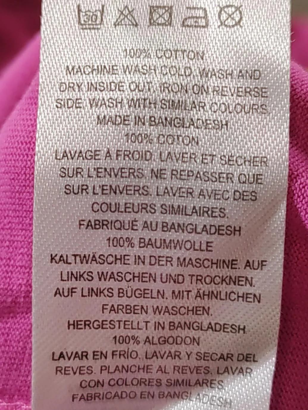 French Connection Women's T-Shirt XL Pink 100% Cotton Basic - Image 6