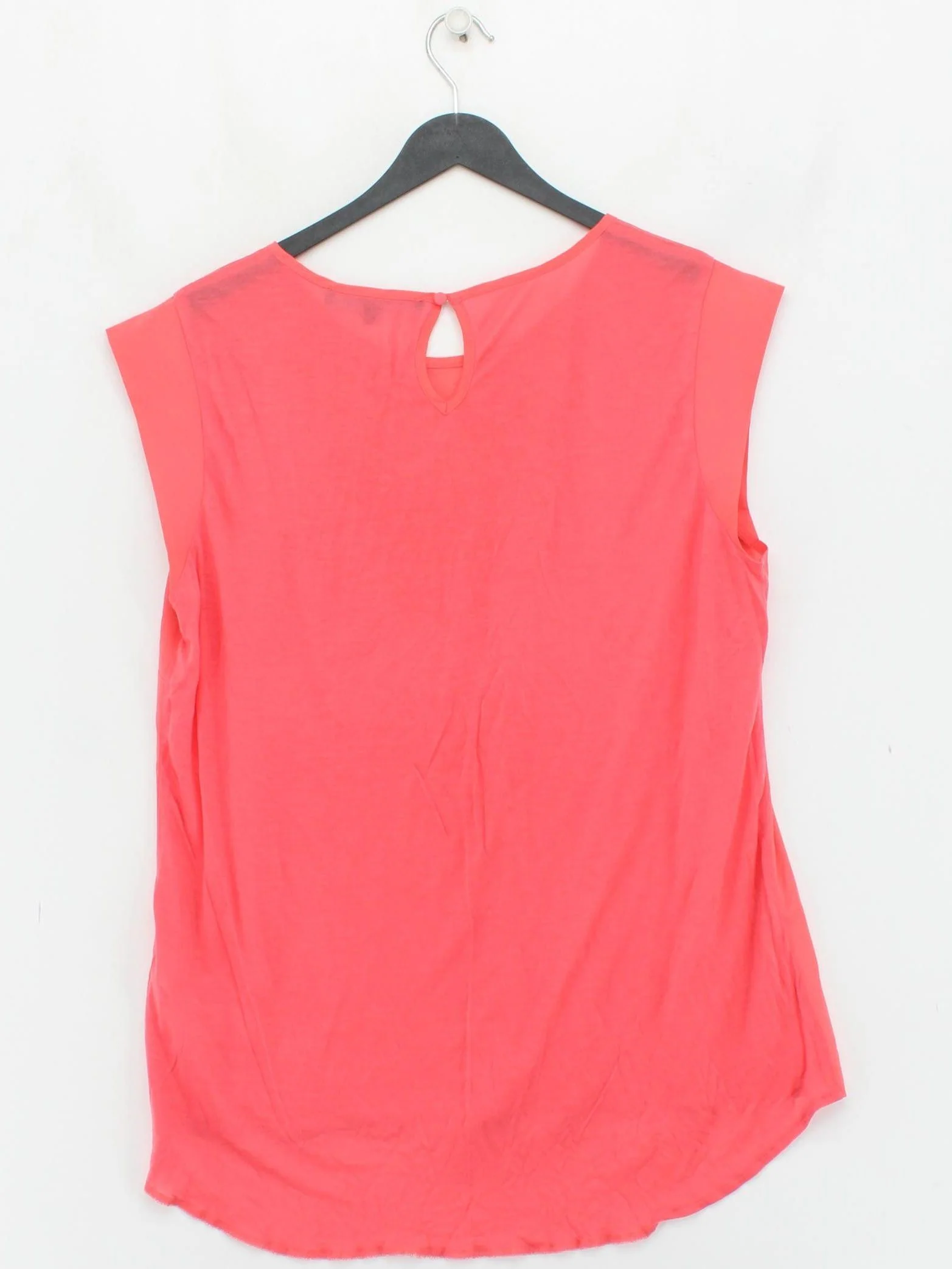 French Connection Women's T-Shirt XL Pink Polyester with Lyocell Modal Basic - Image 2