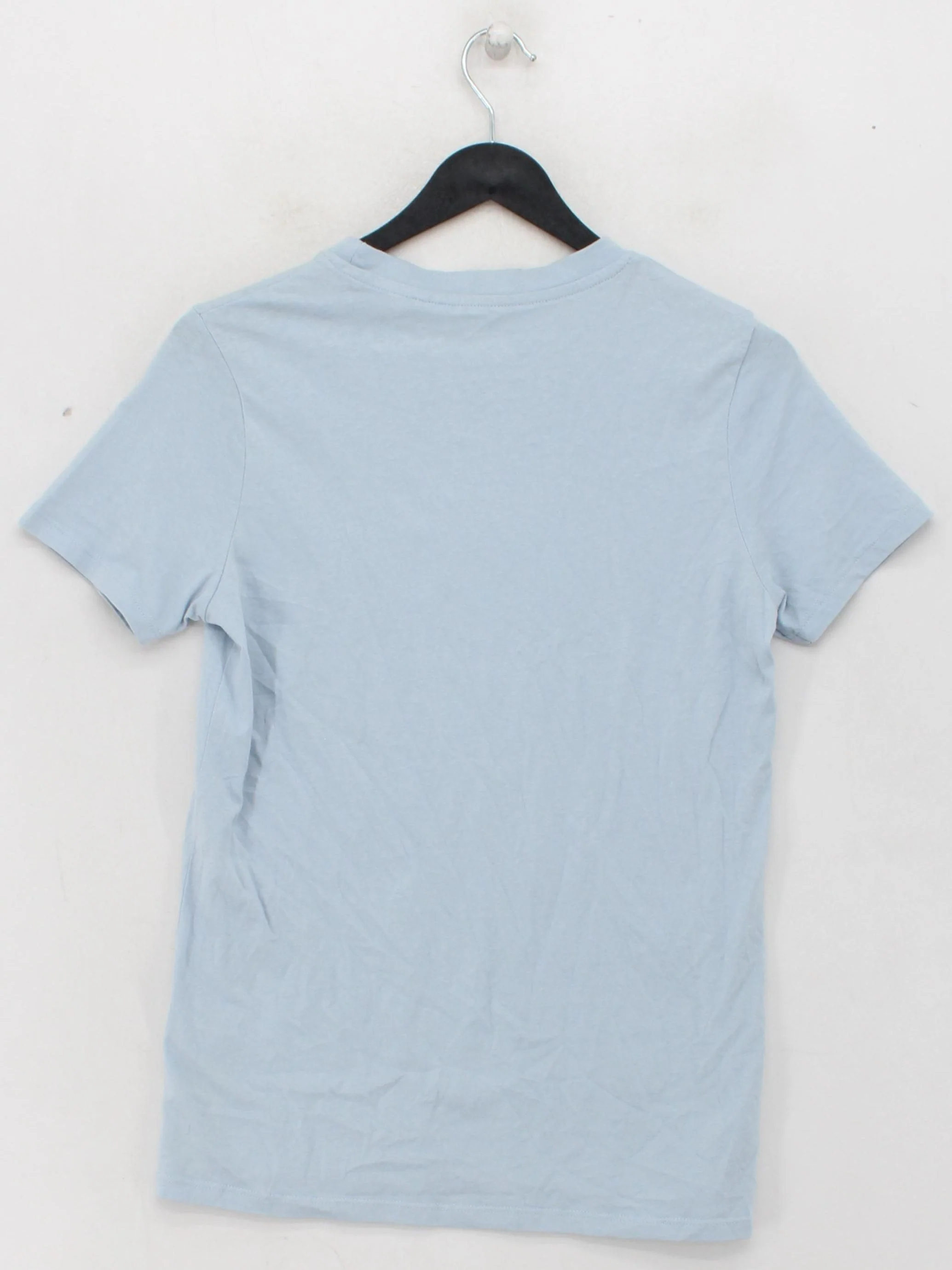 French Connection Women's T-Shirt XS Blue 100% Cotton Basic - Image 2