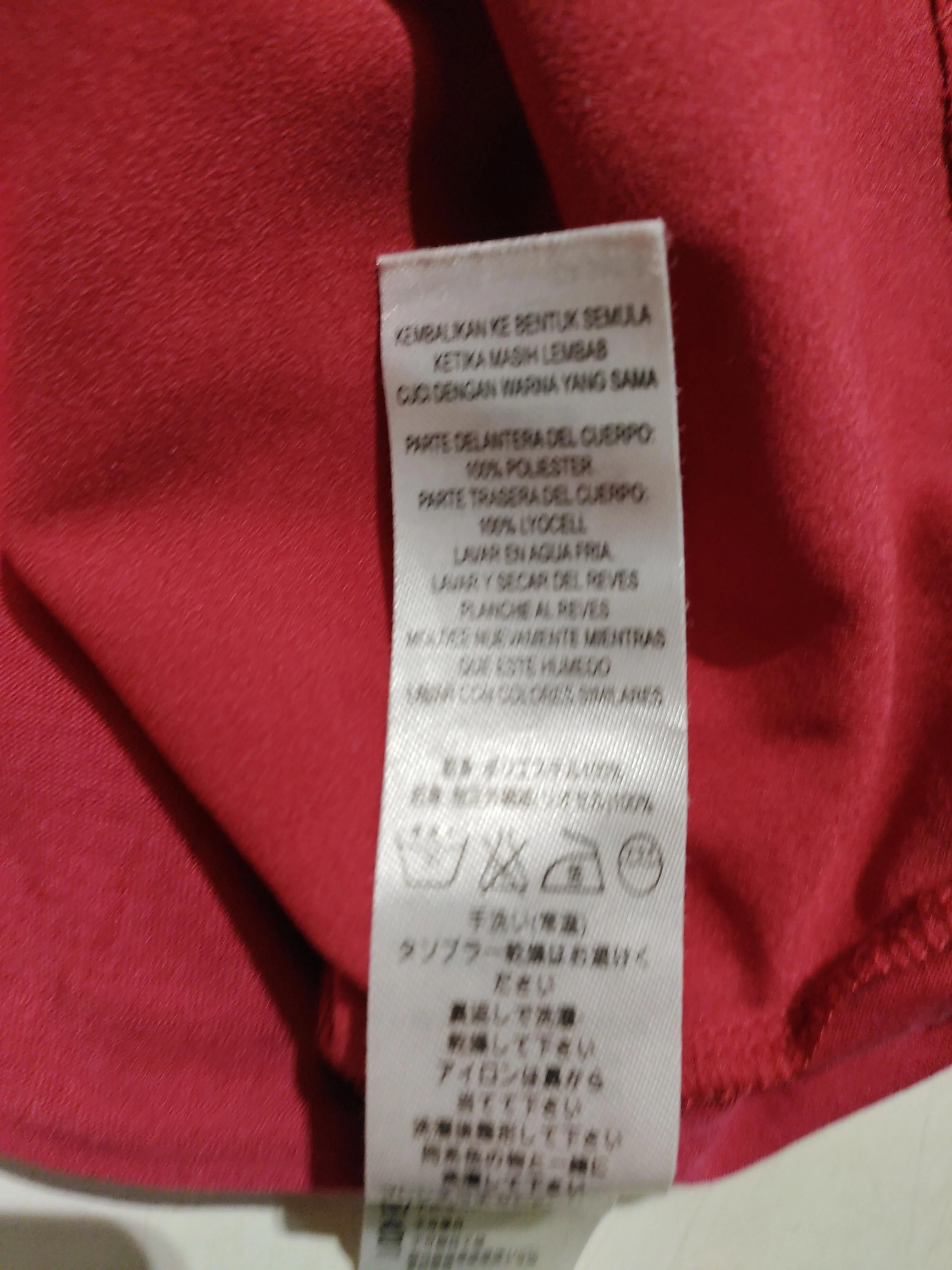 French Connection Women's T-Shirt XS Red Polyester with Lyocell Modal Basic - Image 6
